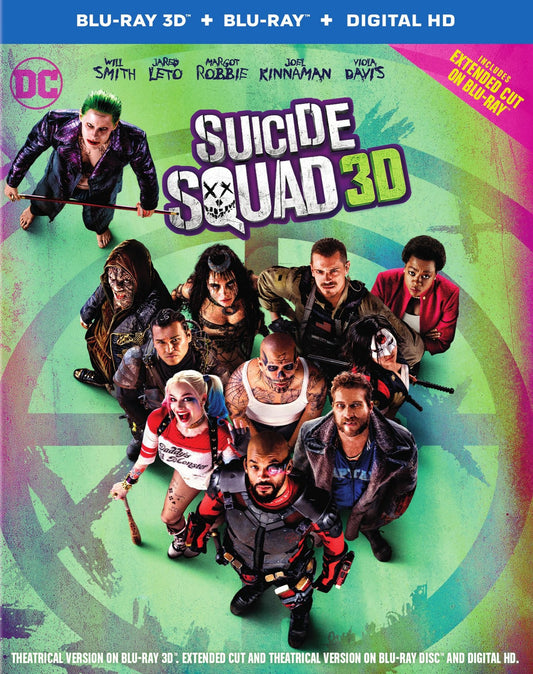 Suicide Squad [3D] [Blu-ray]