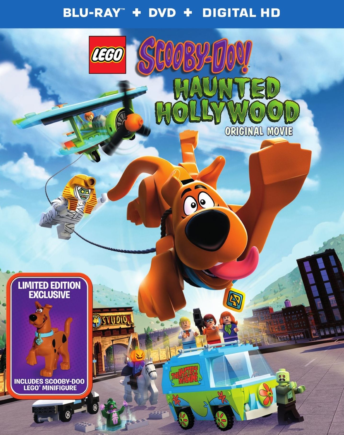 LEGO Scooby-Doo!: Haunted Hollywood [Includes Figurine] [Blu-ray/DVD] [2 Discs]