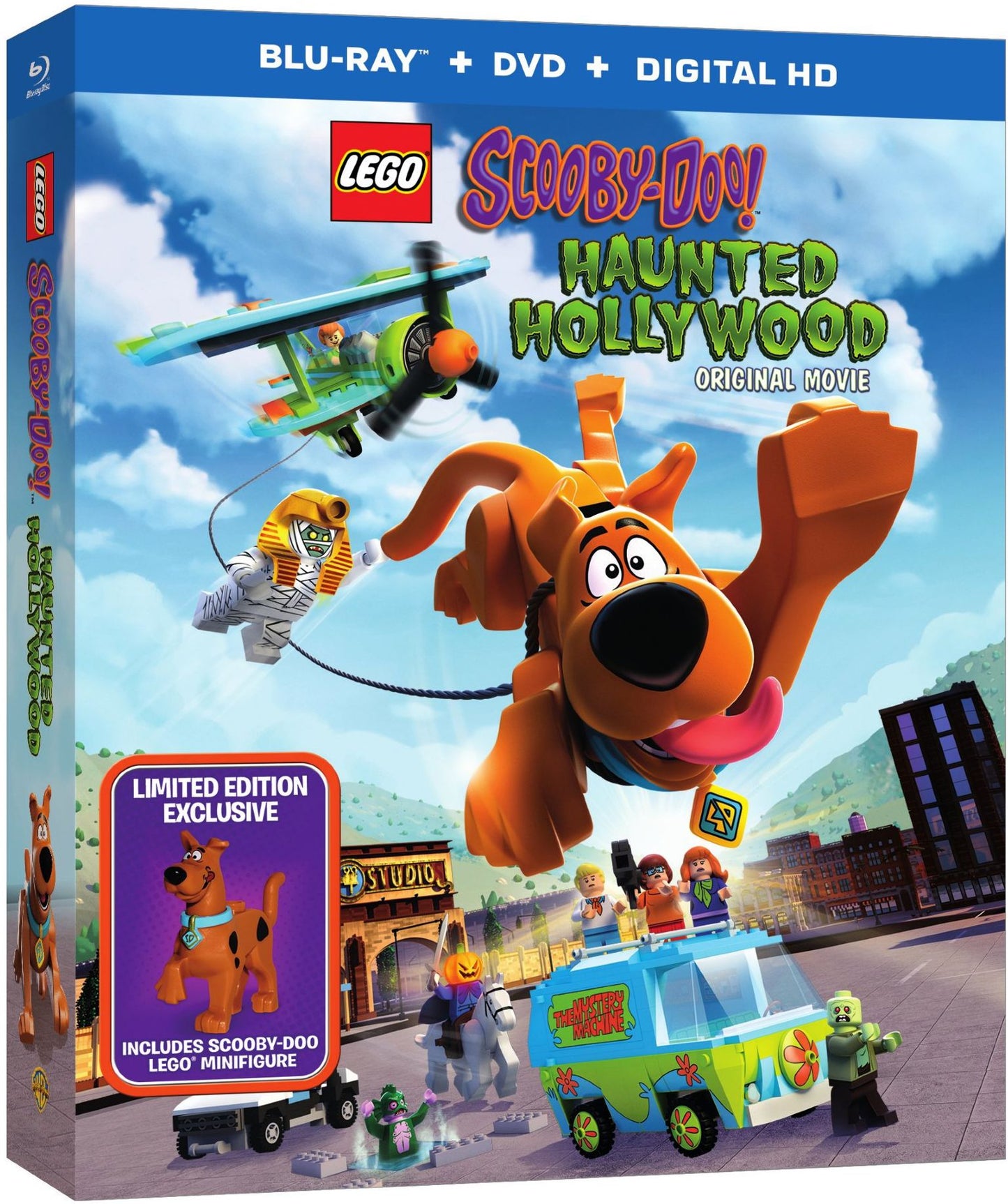 LEGO Scooby-Doo!: Haunted Hollywood [Includes Figurine] [Blu-ray/DVD] [2 Discs]