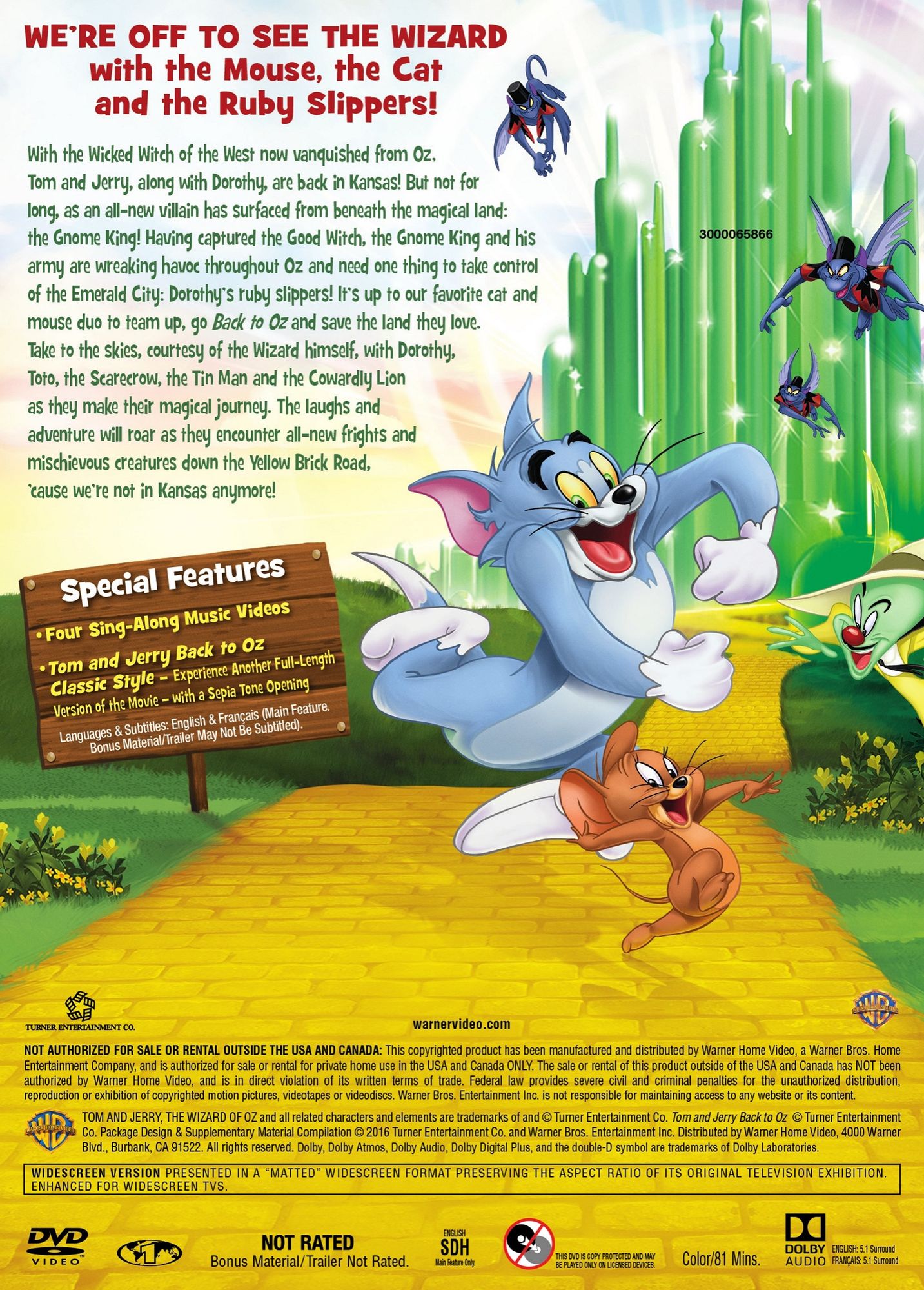 Tom and Jerry: Back to Oz