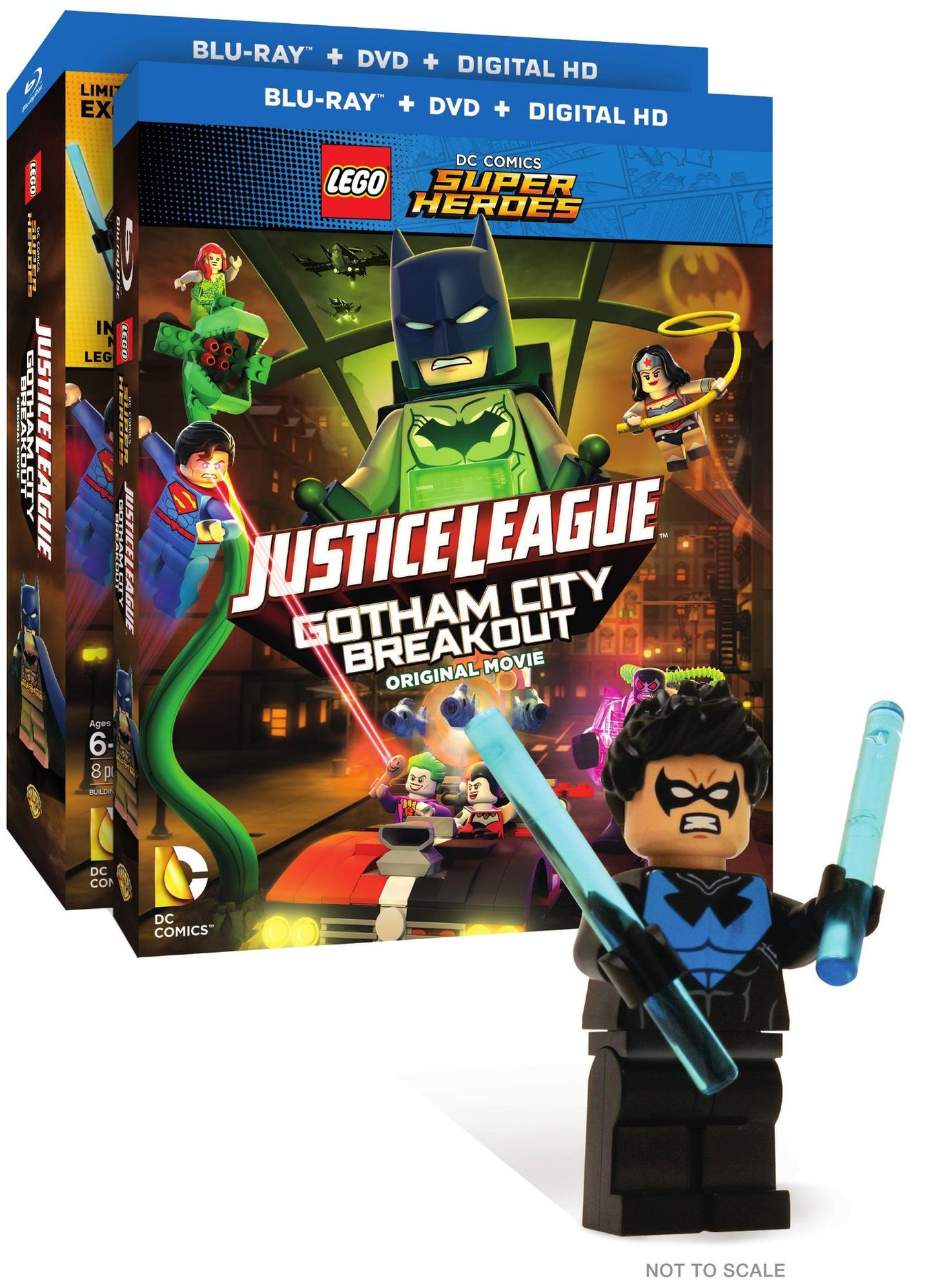 LEGO DC Comics Super Heroes: Justice League - Gotham City Breakout [Blu-ray]