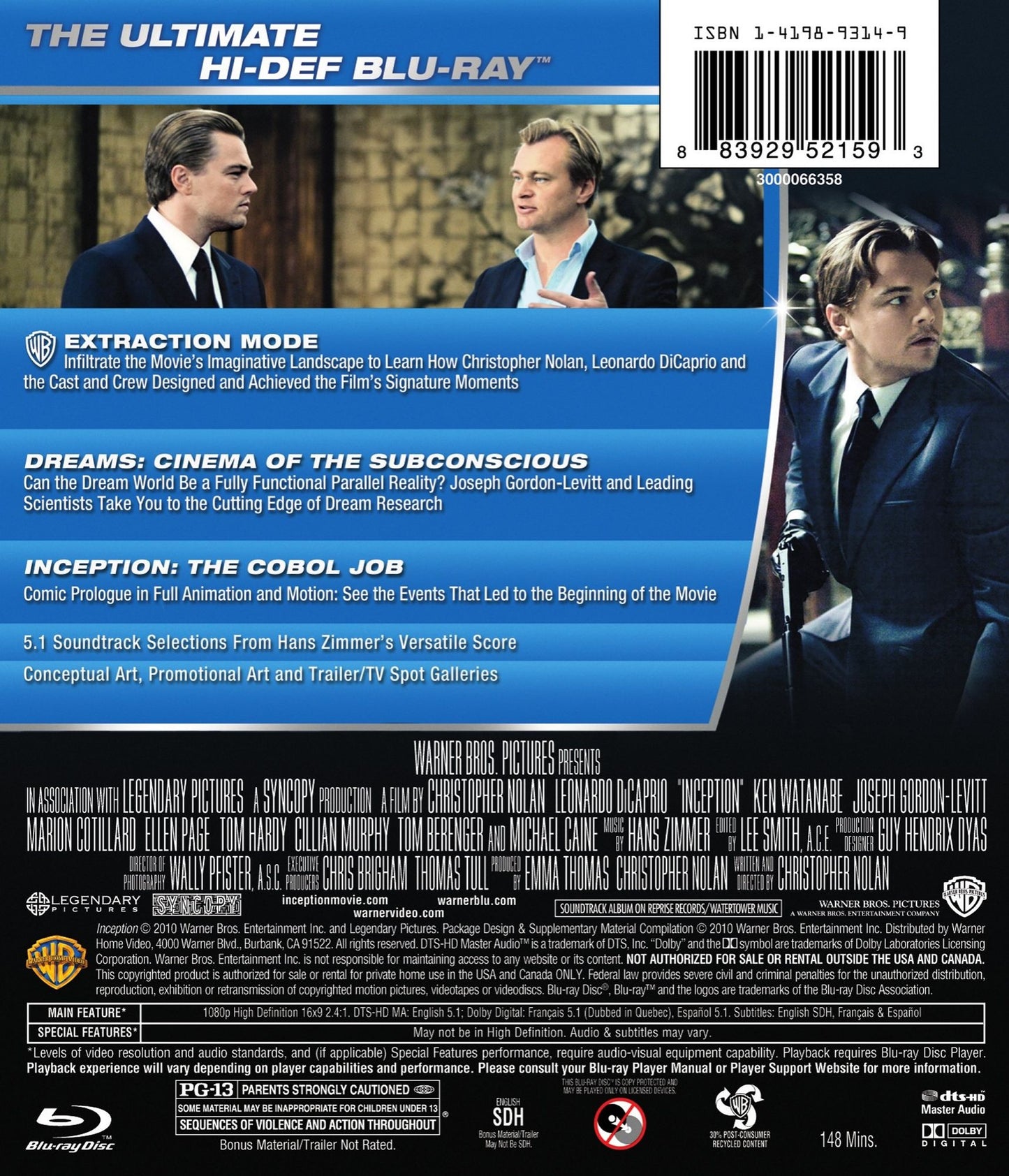 Inception [Blu-ray]