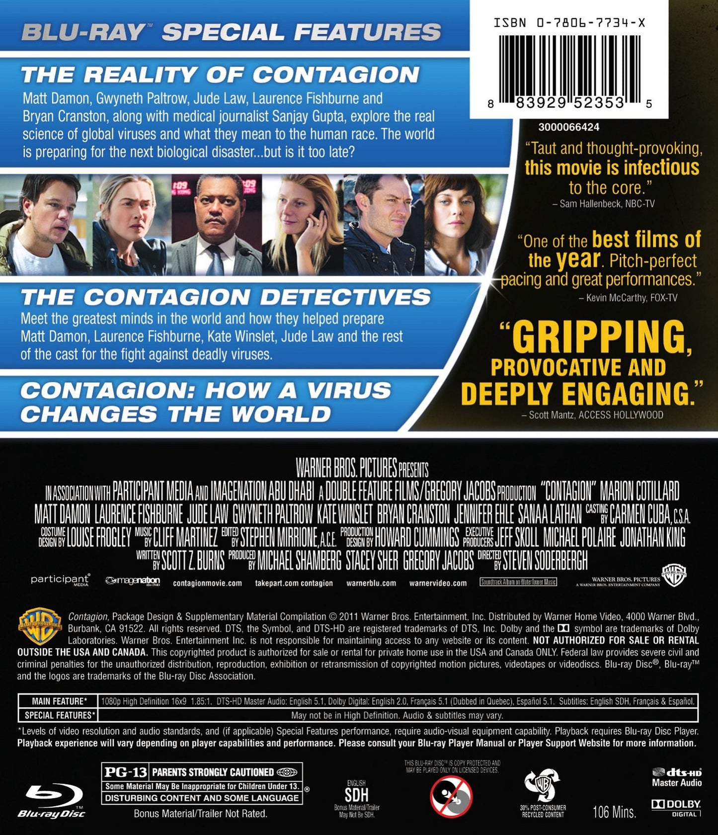 Contagion [Blu-ray]