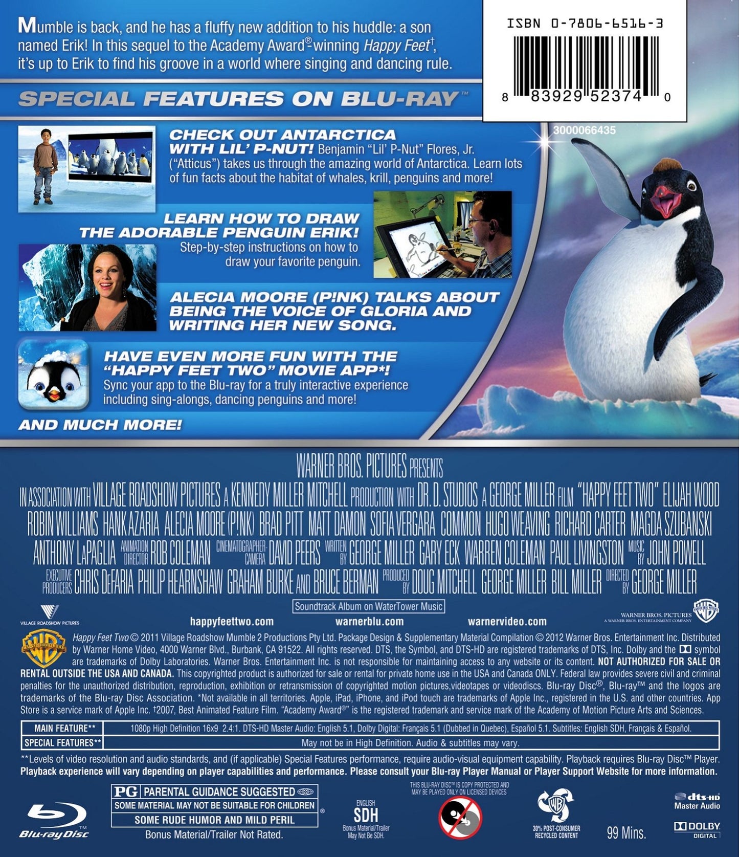 Happy Feet Two [Blu-ray]