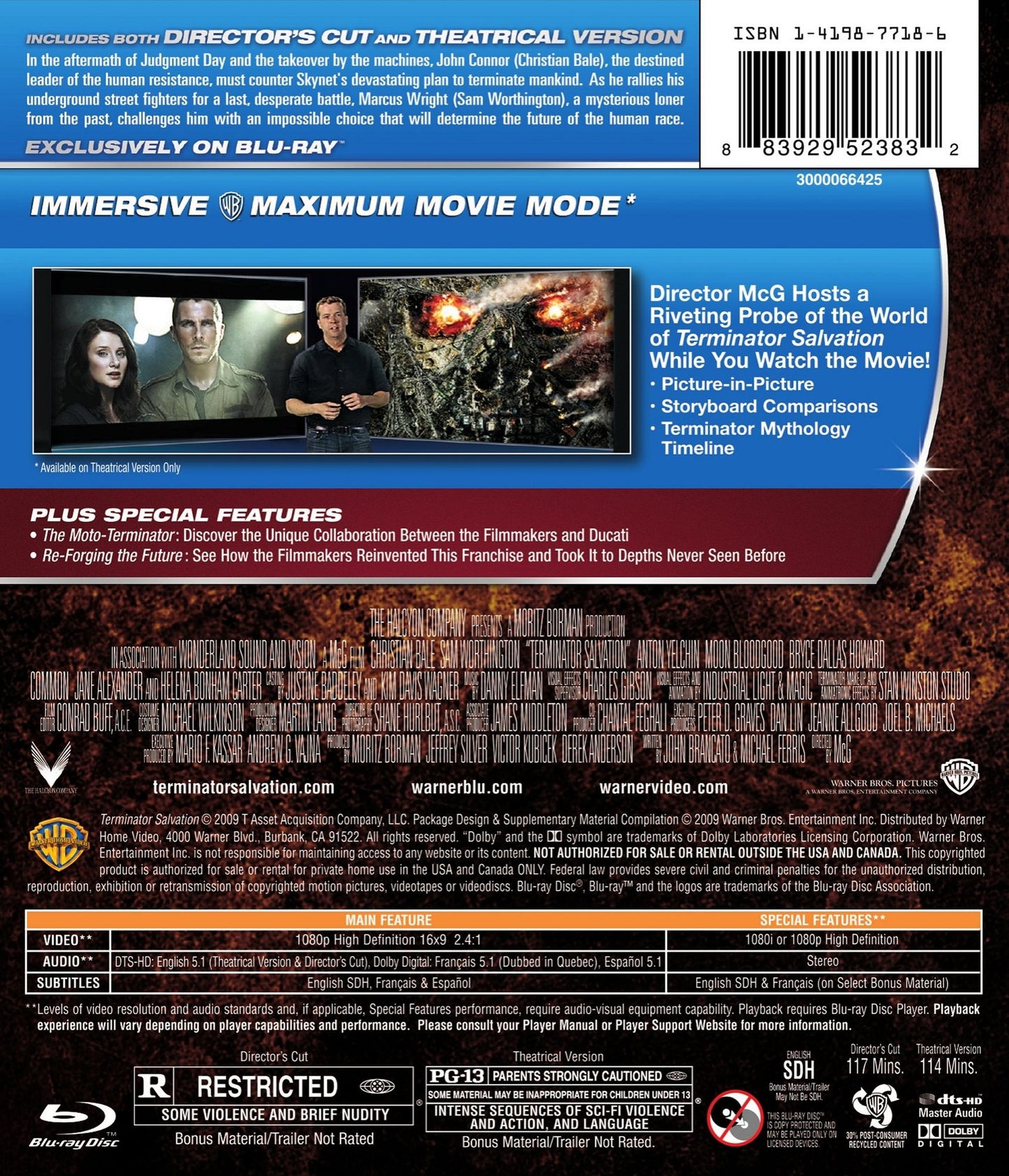 TERMINATOR 4: SALVATION (2PC BR