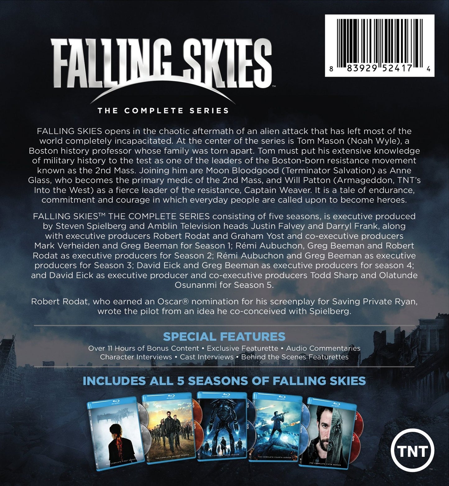 Falling Skies: The Complete Series Box Set [Blu-ray] [10 Discs]