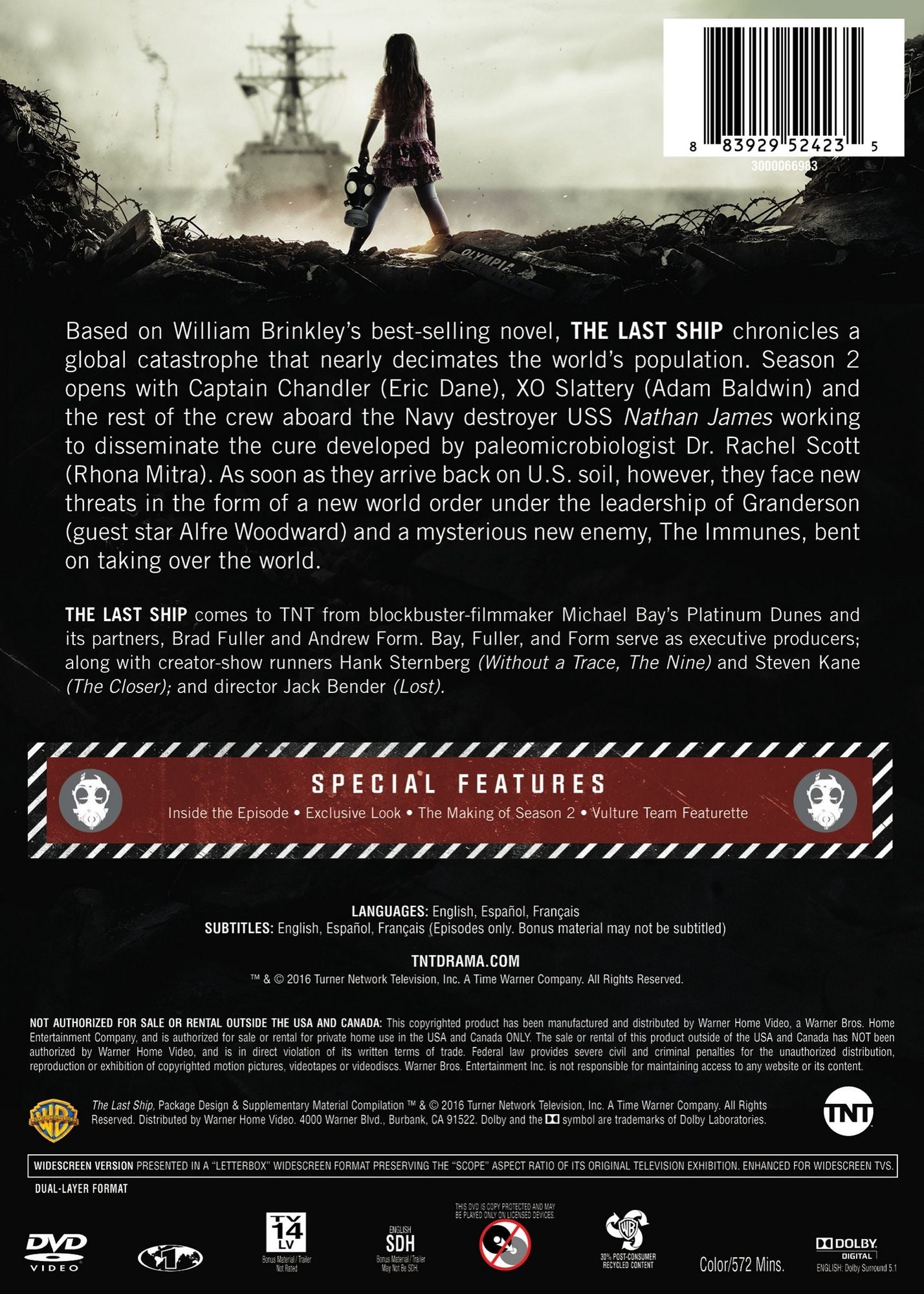 The Last Ship: The Complete Second Season [3 Discs]