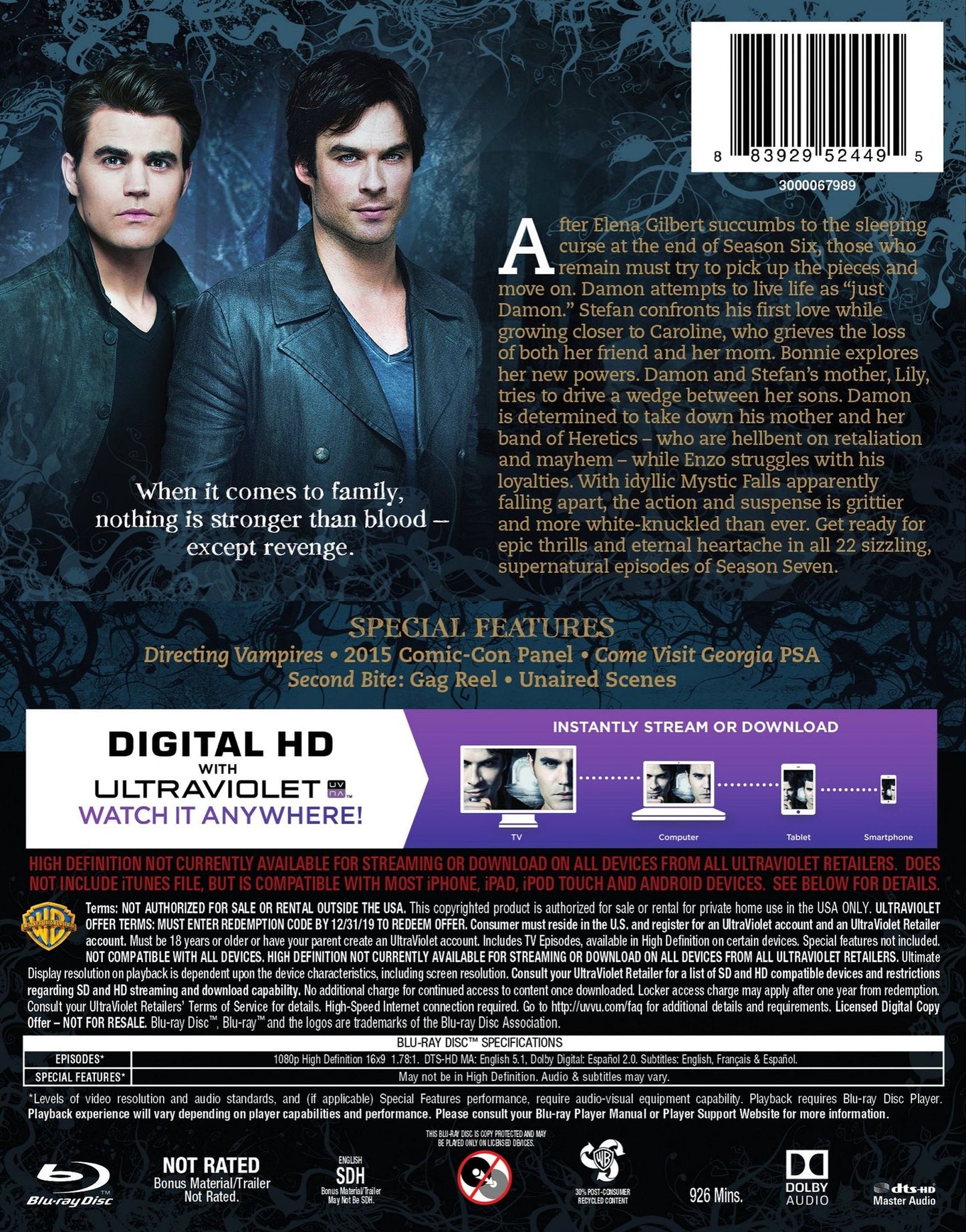 Vampire Diaries: The Complete Season Seven