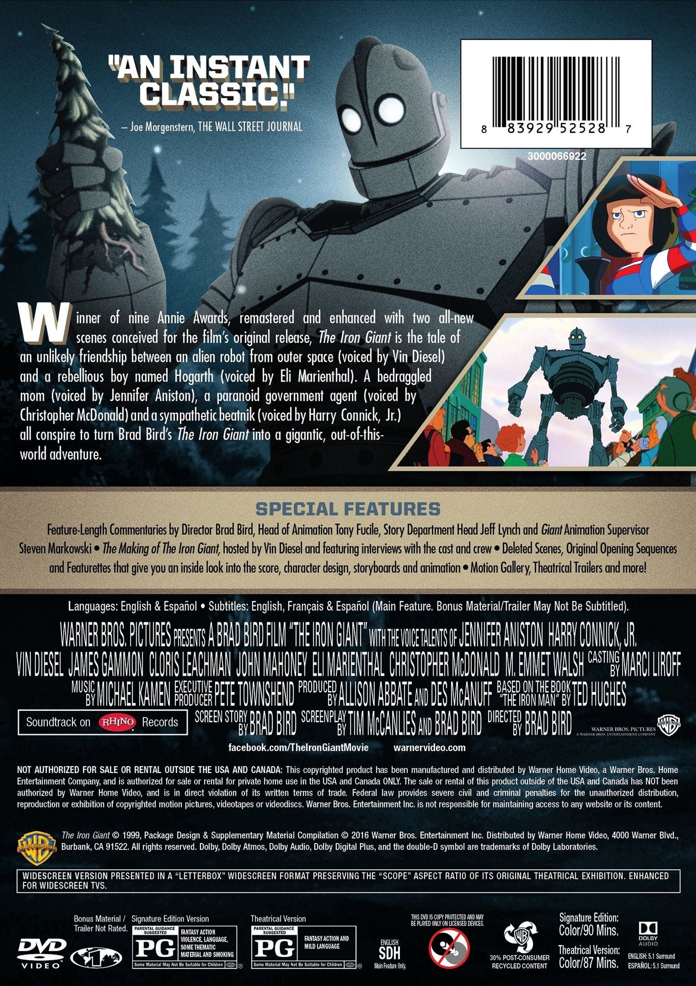 The Iron Giant: Signature Edition