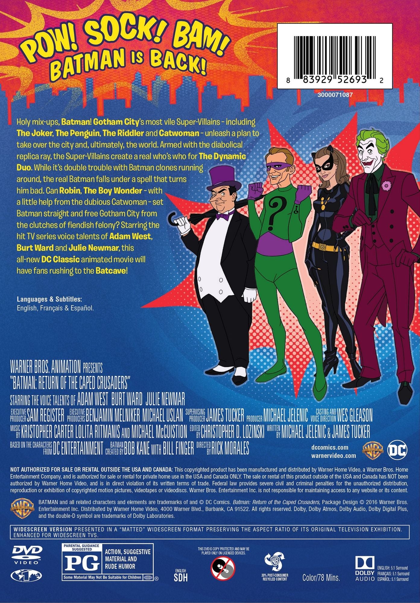 Batman: Return of the Caped Crusaders