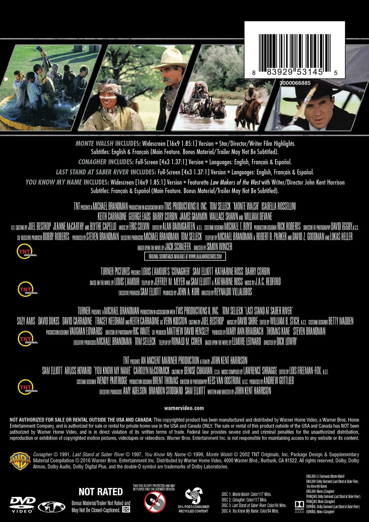 4 Film Favorites: Western TV Collection [4 Discs]