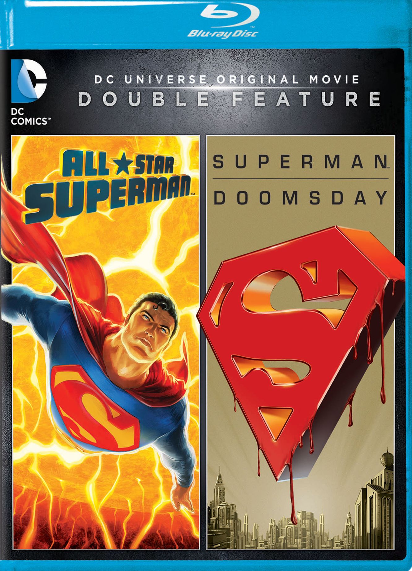 DC Universe Original Movie Double Feature: All Star Superman/Superman Doomsday [Blu-ray]