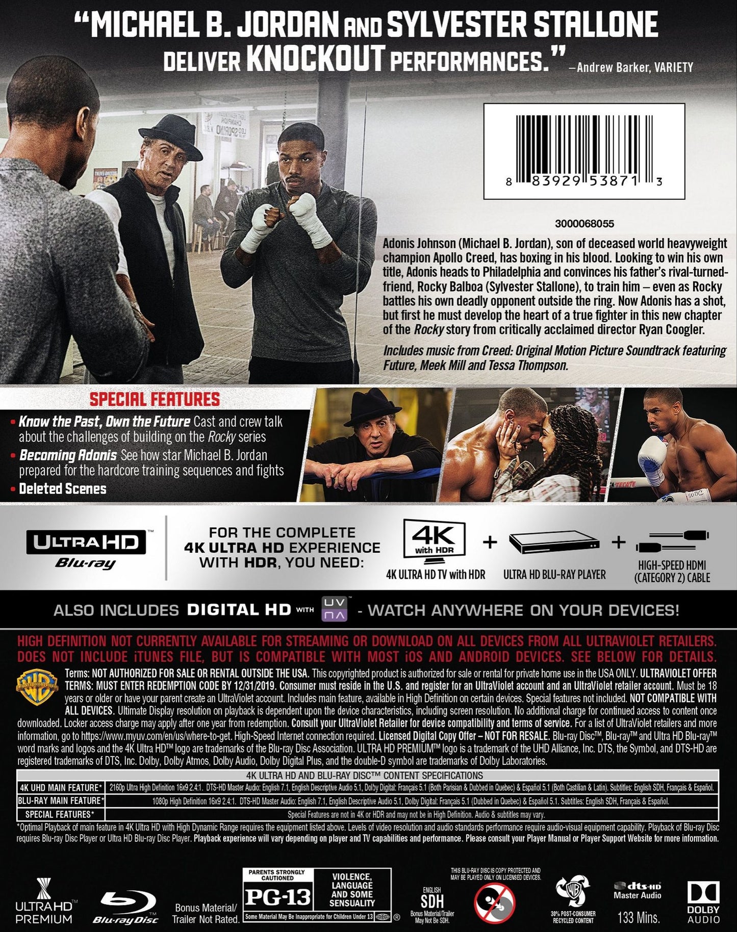 Creed / (2Pk Uhd)