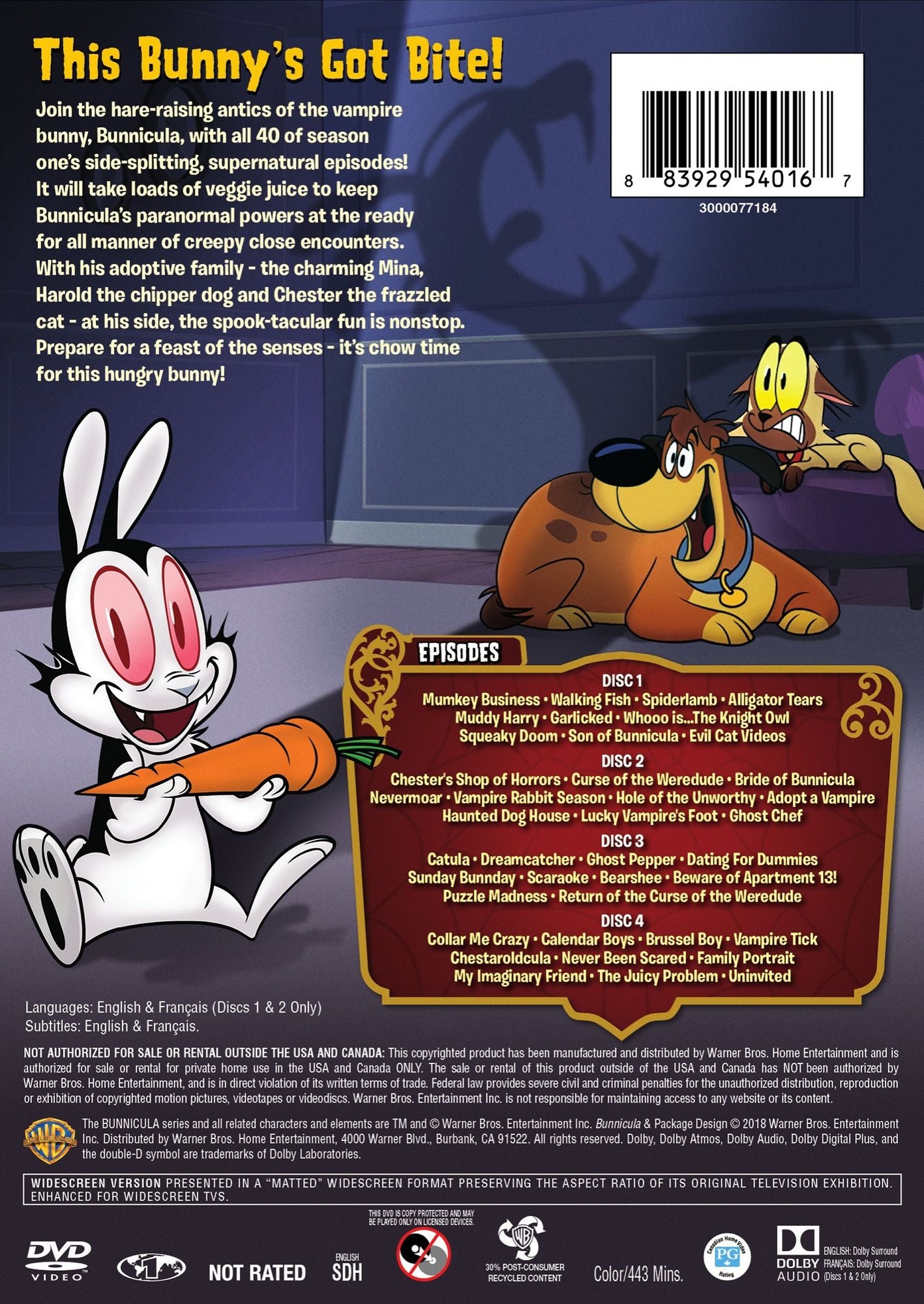 Bunnicula: Season 1 - Part 2