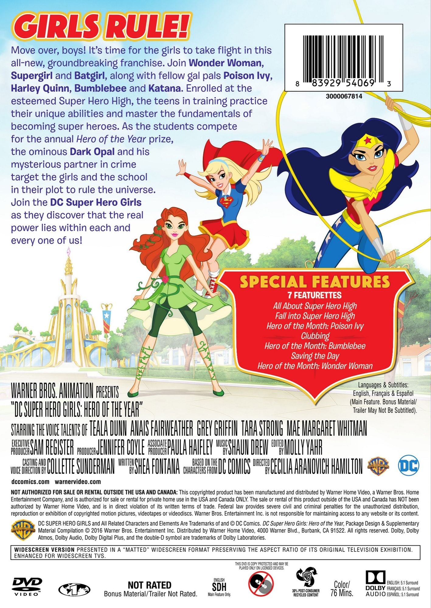 DC Super Hero Girls: Hero of the Year