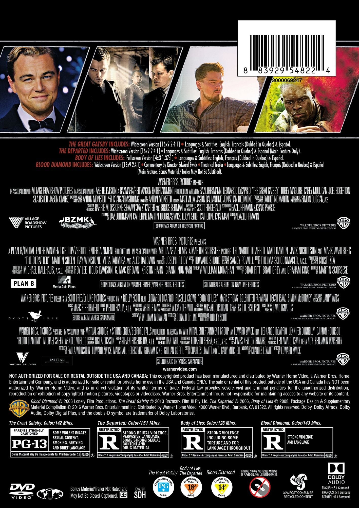 4 Film Favorites: Leonardo Dicaprio 2