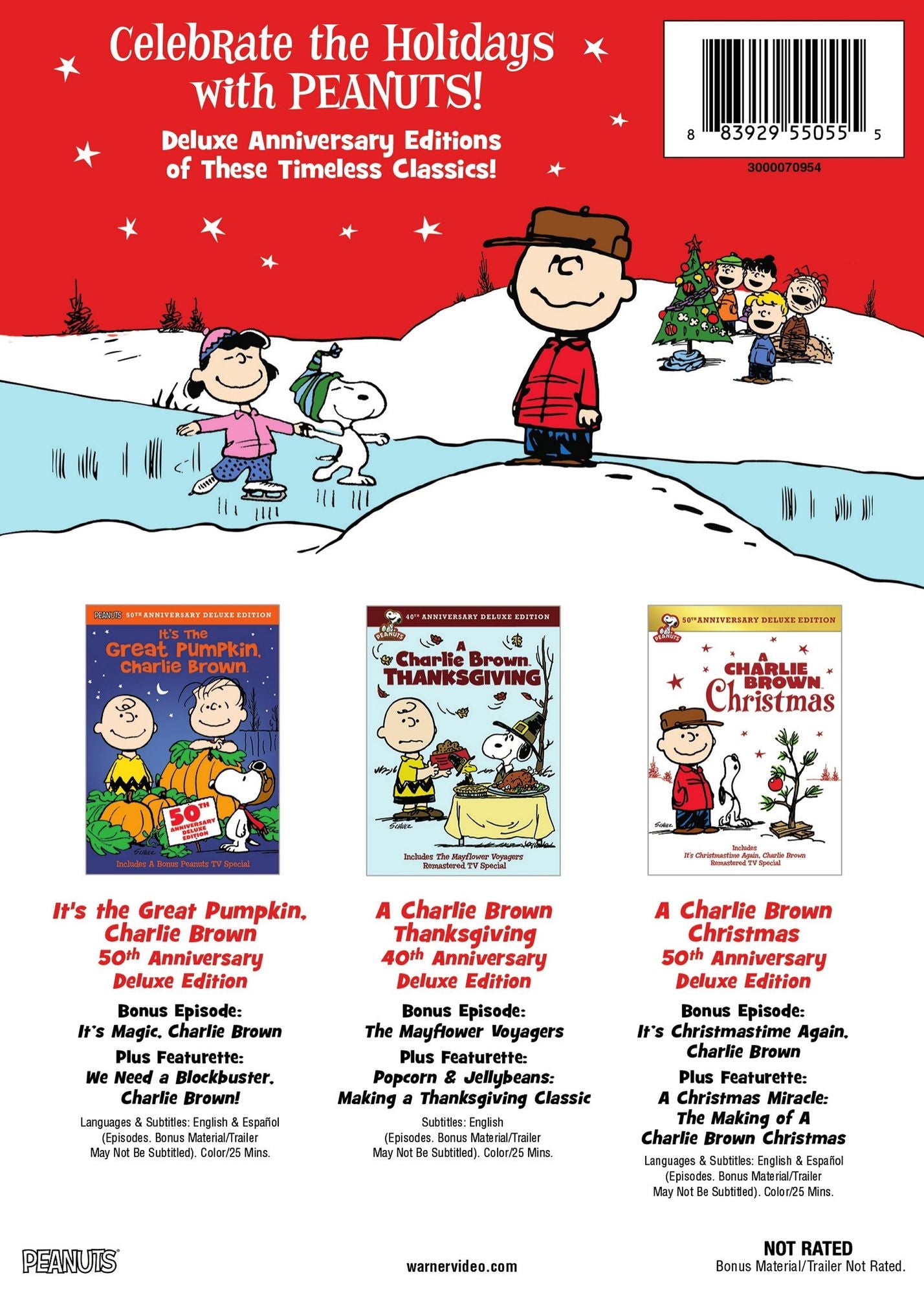 Peanuts Holiday Collection [Anniversary Edition] [3 Discs]