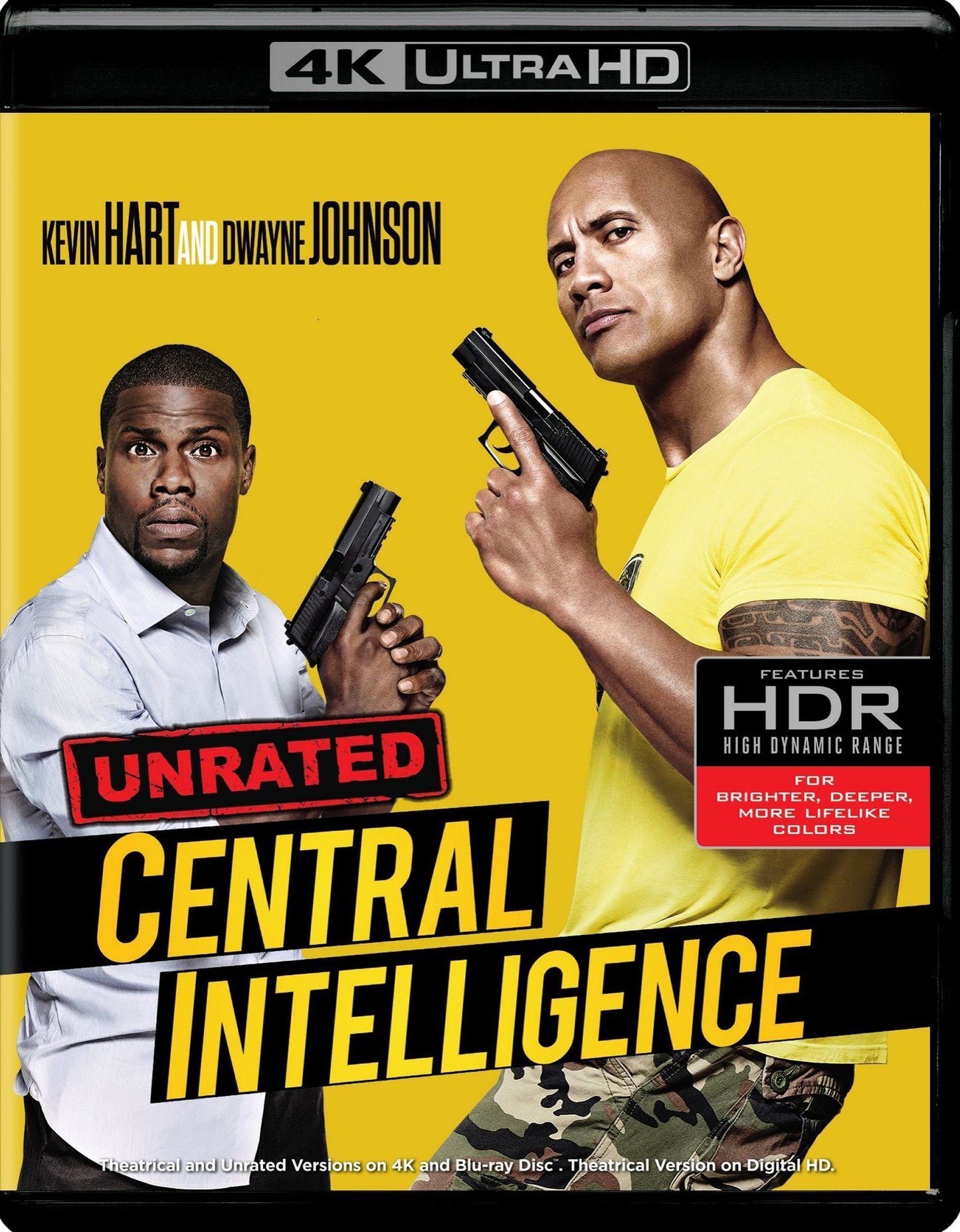 Central Intelligence [4K Ultra HD Blu-ray/Blu-ray]