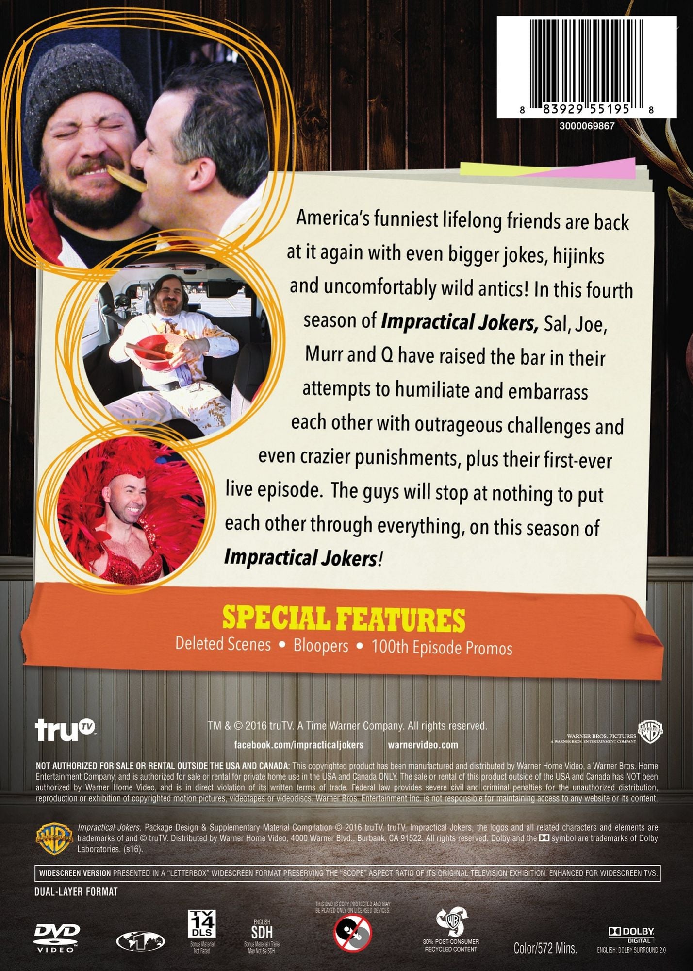 Impractical Jokers: The Complete Fourth Season