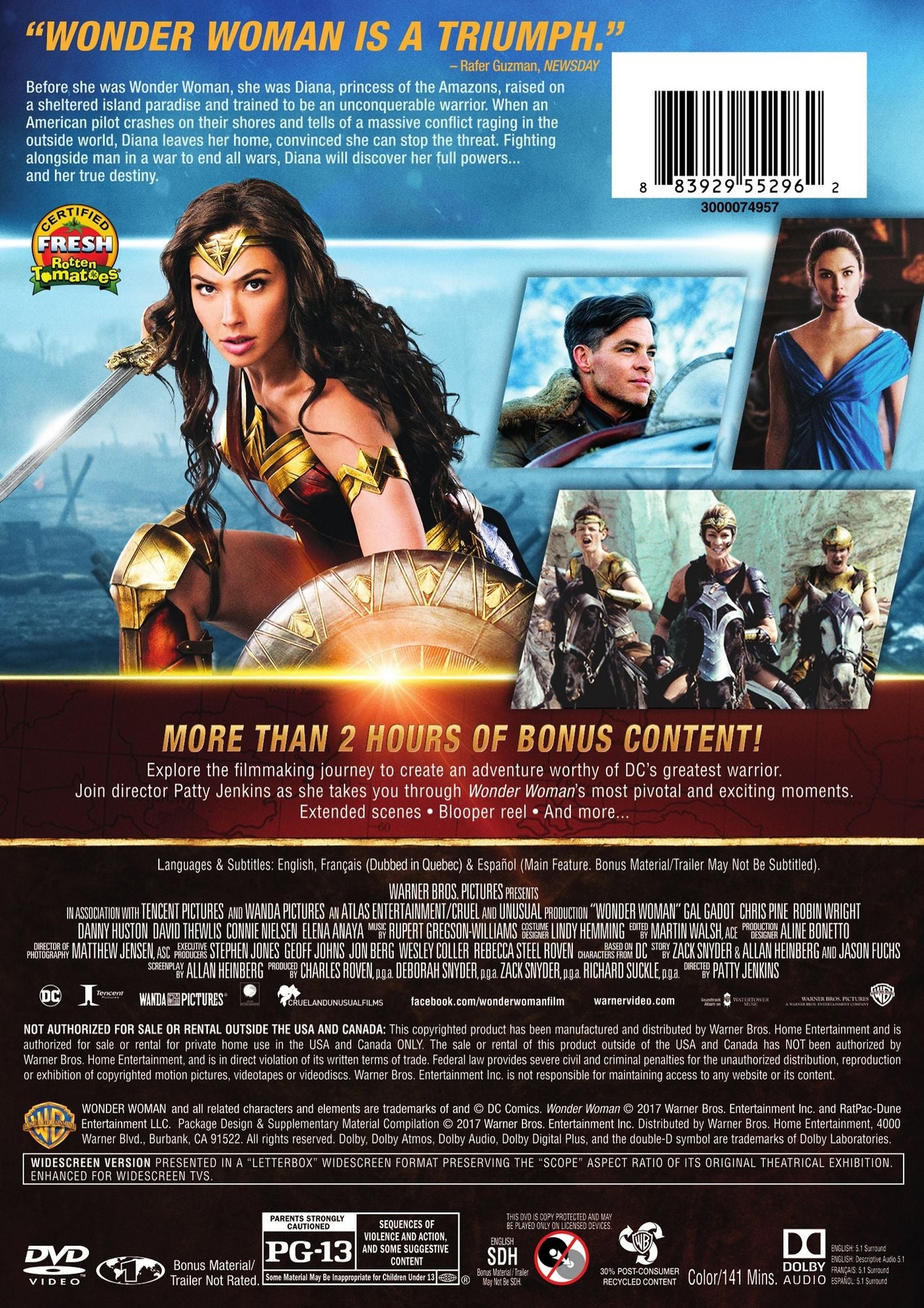 WONDER WOMAN (2017 SPEC ECOA)