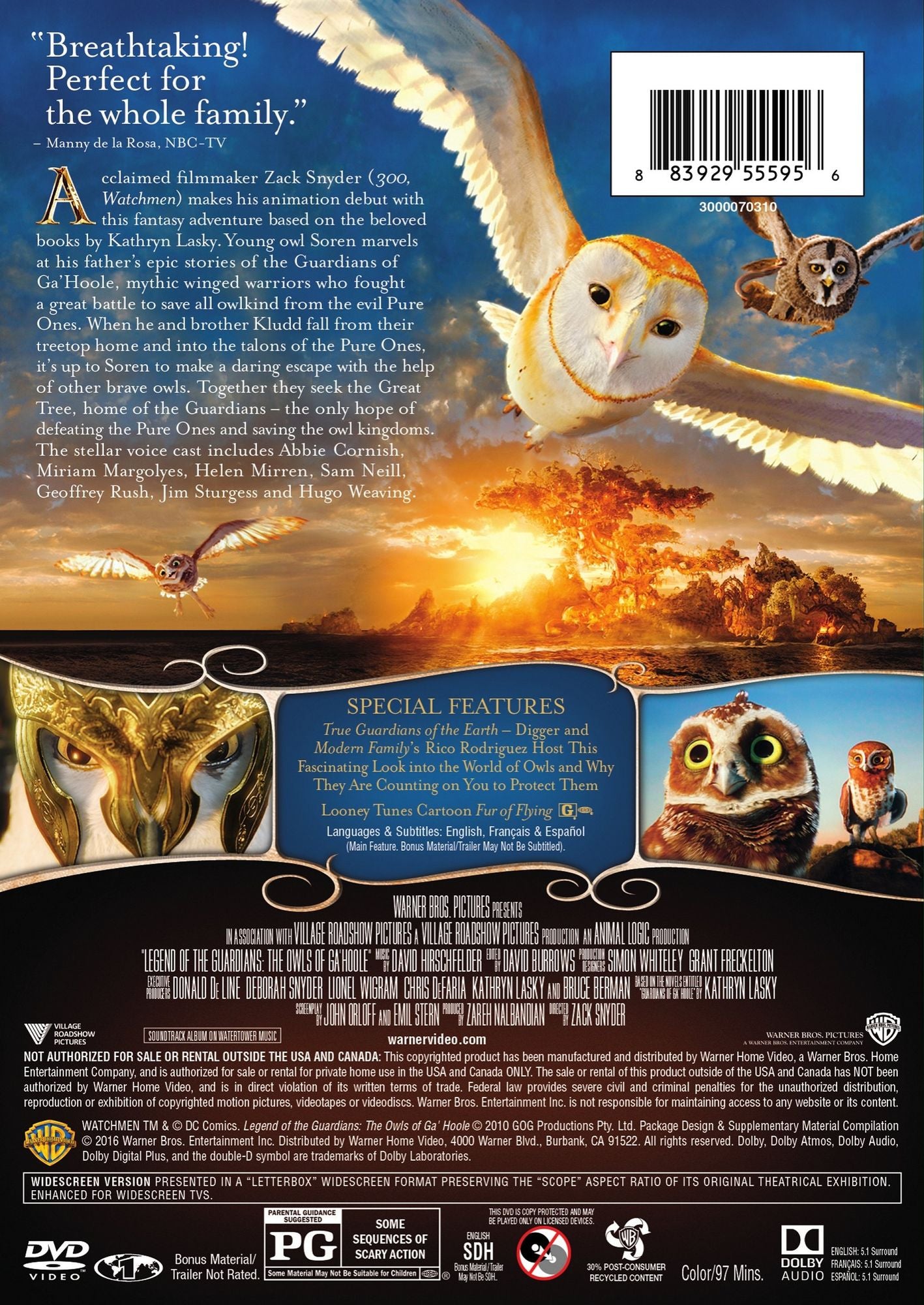 Legend of the Guardians: The Owls Of Ga'Hoole