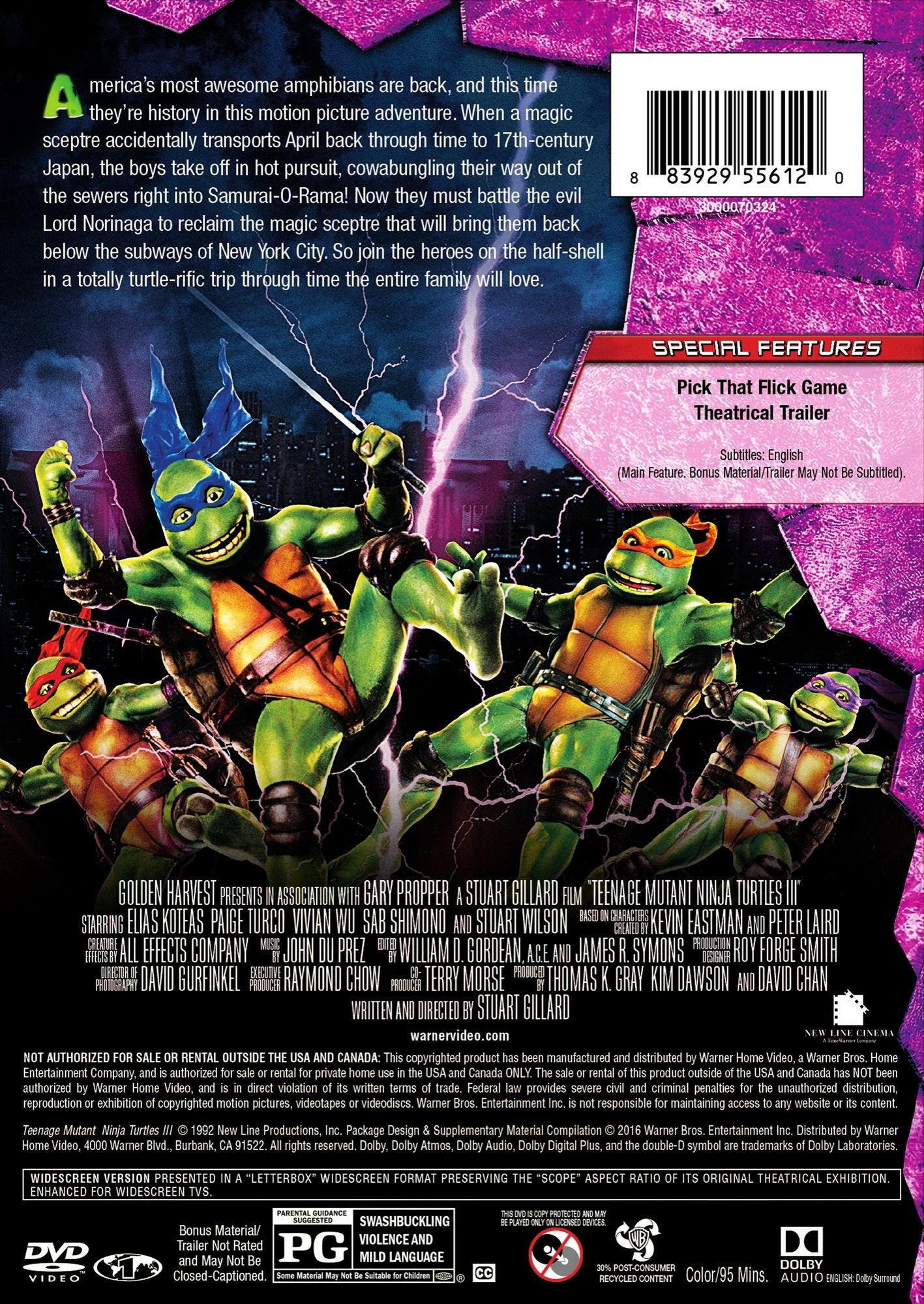 Teenage Mutant Ninja Turtles III