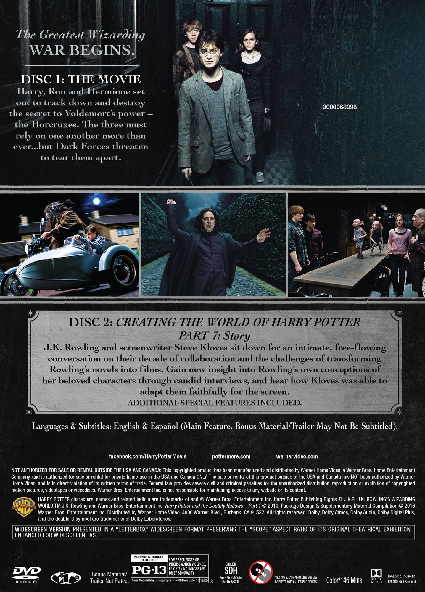 Harry Potter And The Deathly Hallows, Part 1