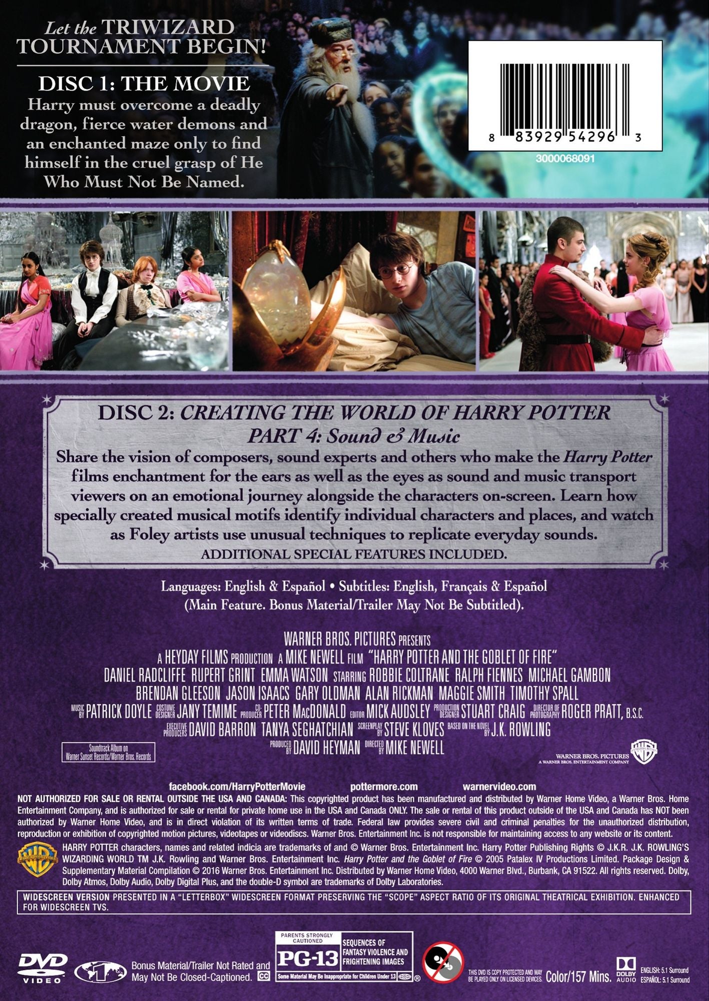 Harry Potter And The Goblet Of Fire
