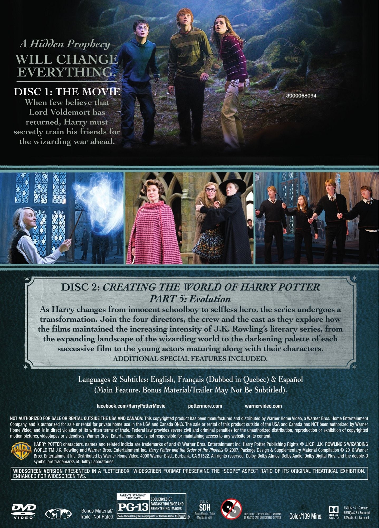 Harry Potter And The Order Of The Phoenix