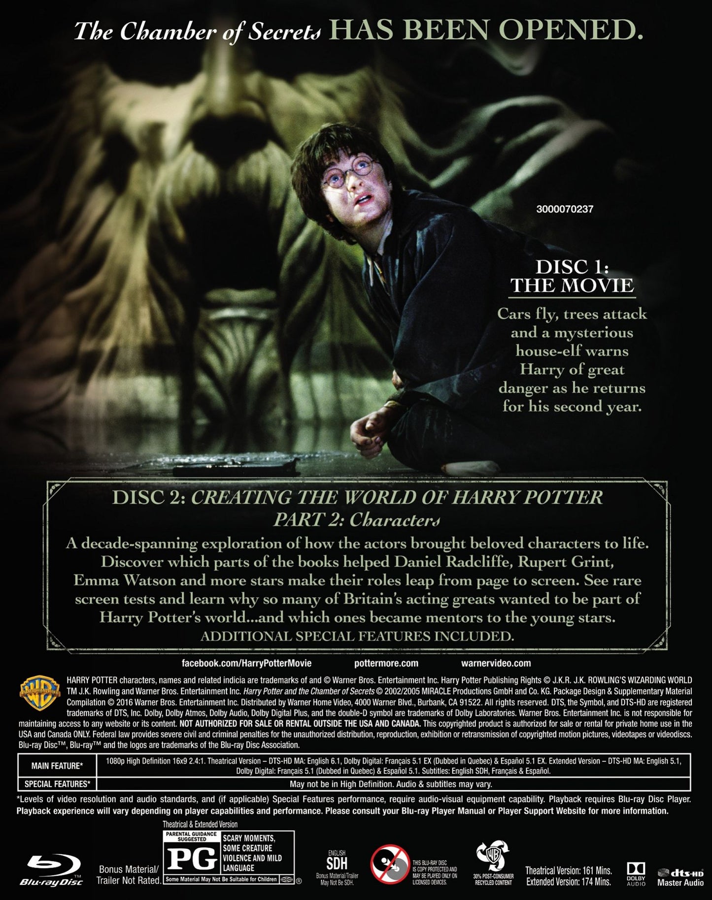 Harry Potter And The Chamber Of Secrets