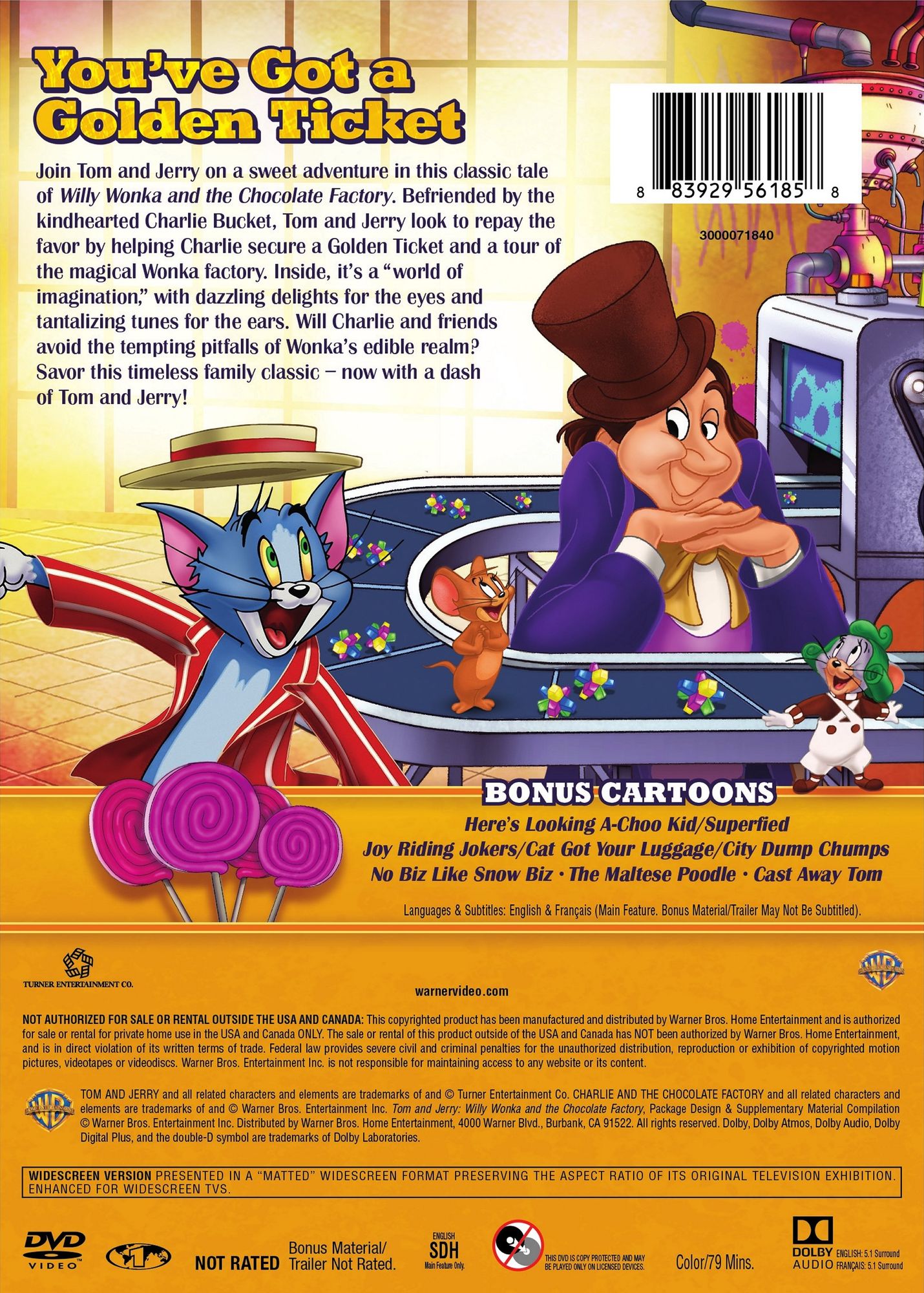 TOM & JERRY: WILLY WONKA