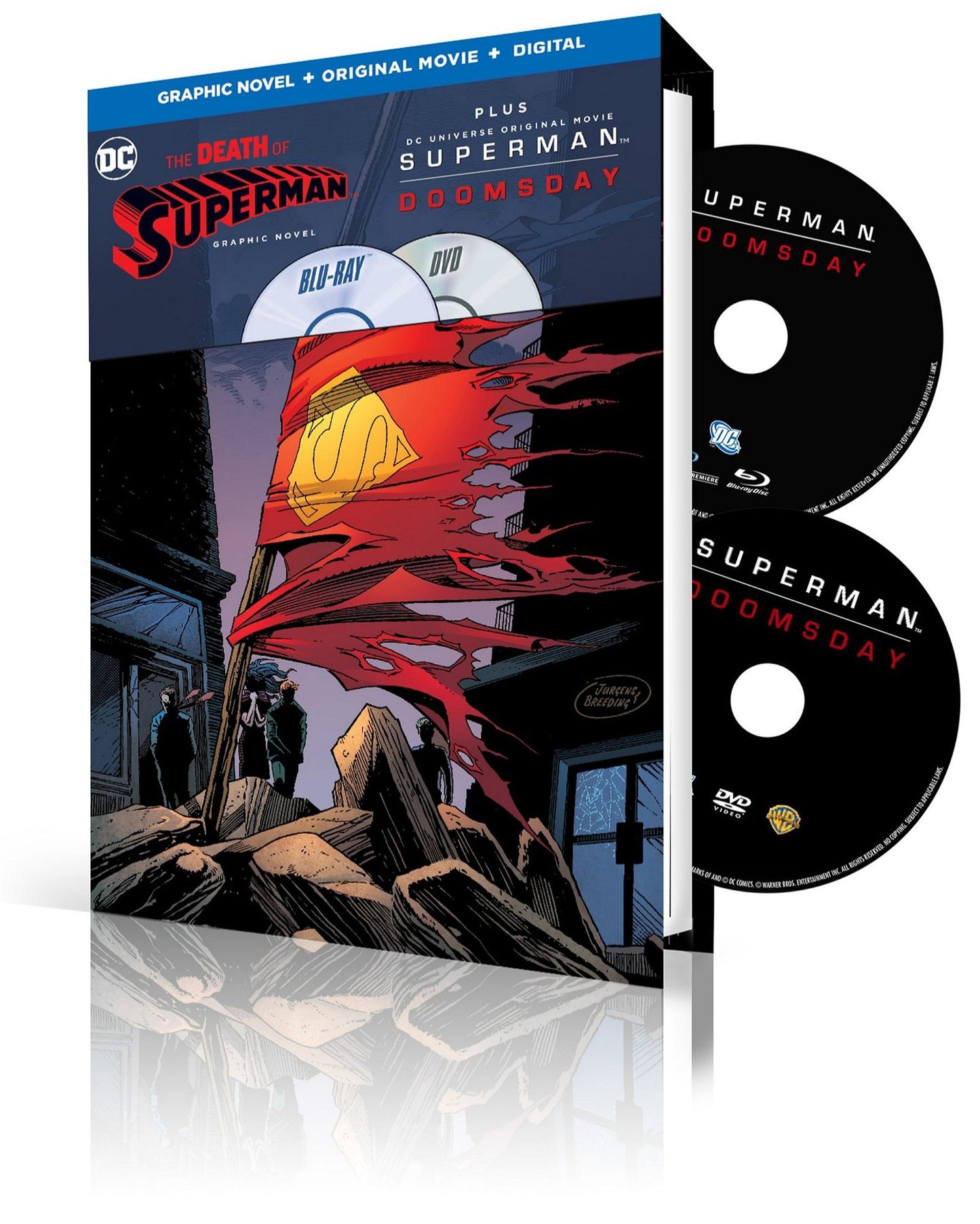 Superman: Doomsday [Includes Death of Superman Graphic Novel] [Blu-ray]