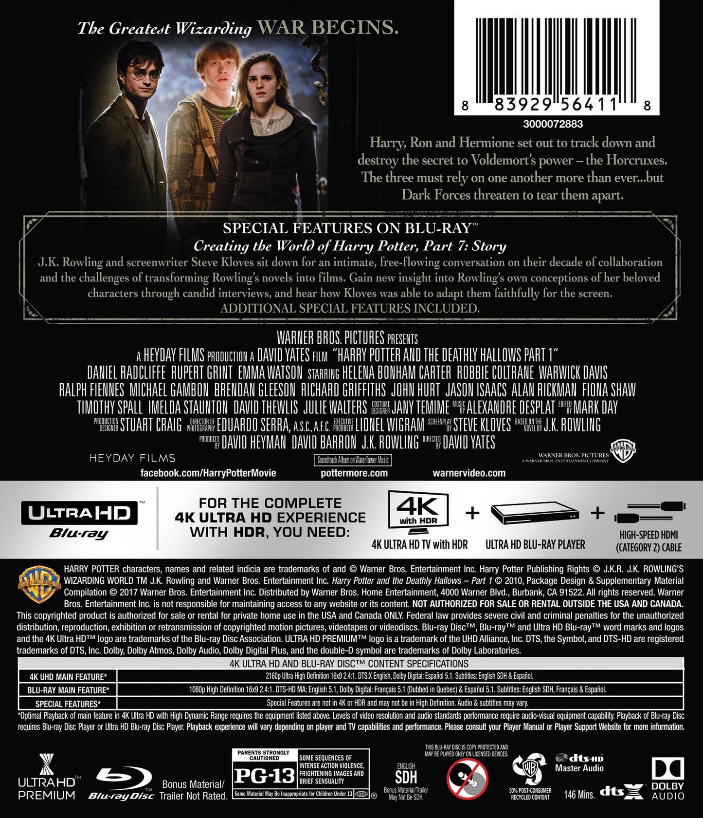 Harry Potter and the Deathly Hallows, Part 1