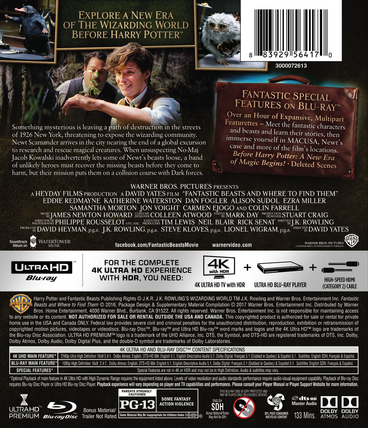 Fantastic Beasts and Where to Find Them