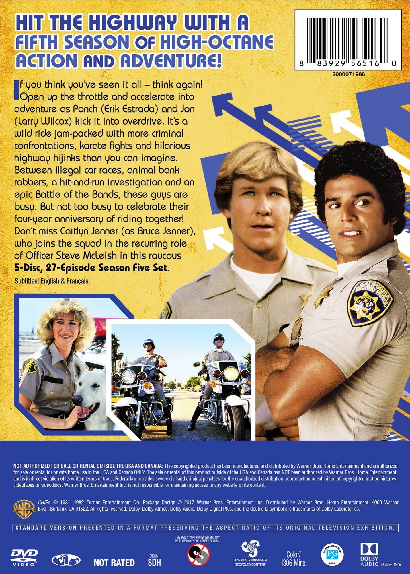 CHiPs: The Complete Fifth Season [5 Discs]