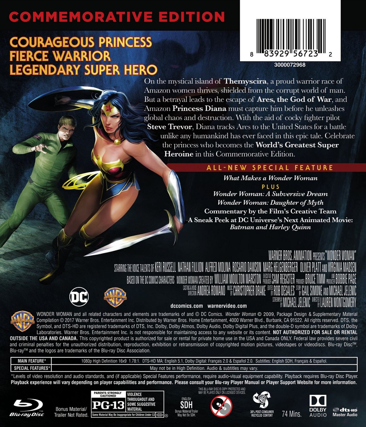 Wonder Woman [Commemorative Edition] [Blu-ray]