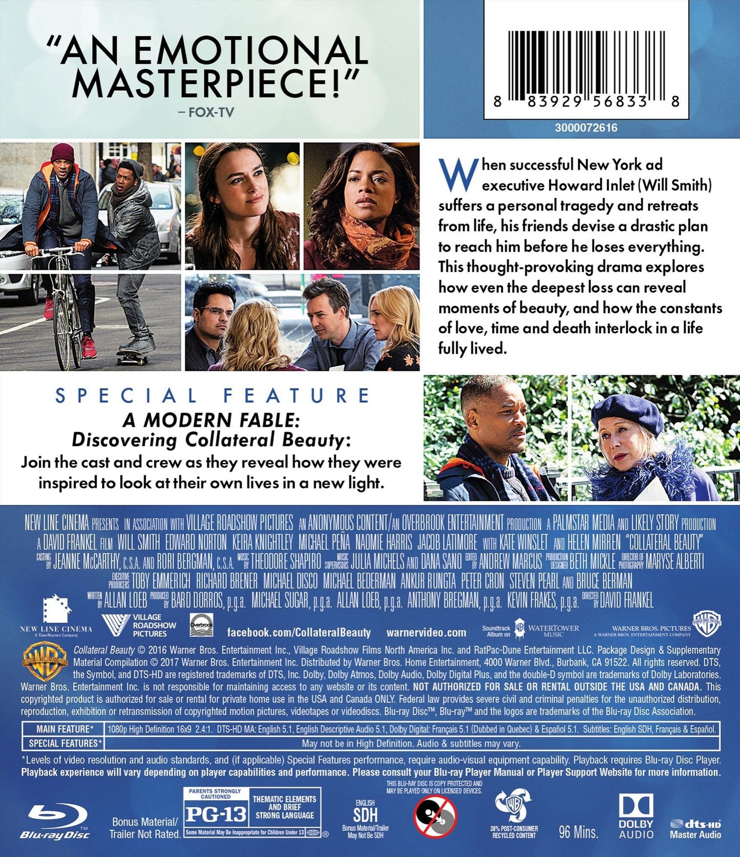 Collateral Beauty (Br Uvdc Dhd)