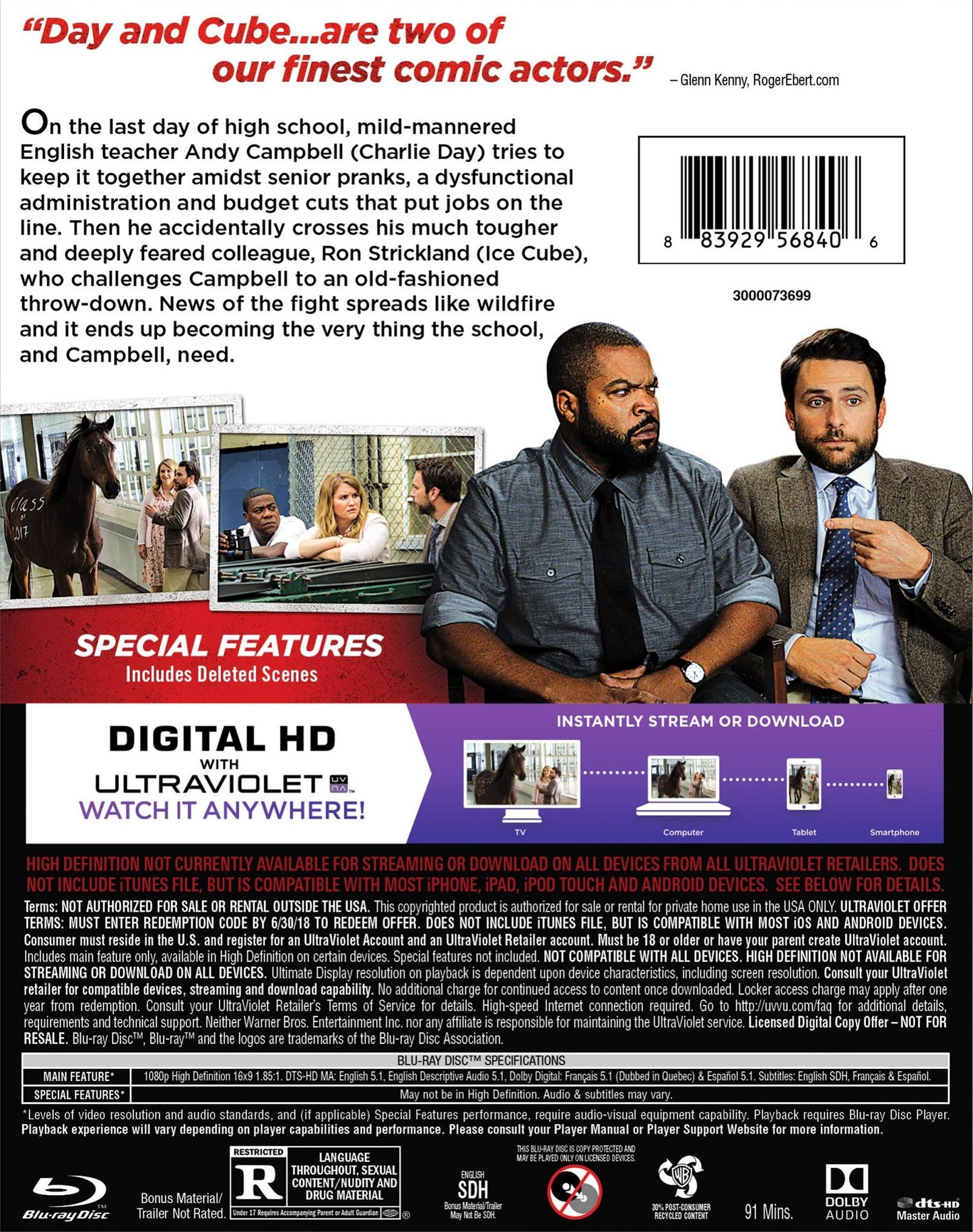 Fist Fight (Br W/dvd Dol Dts)