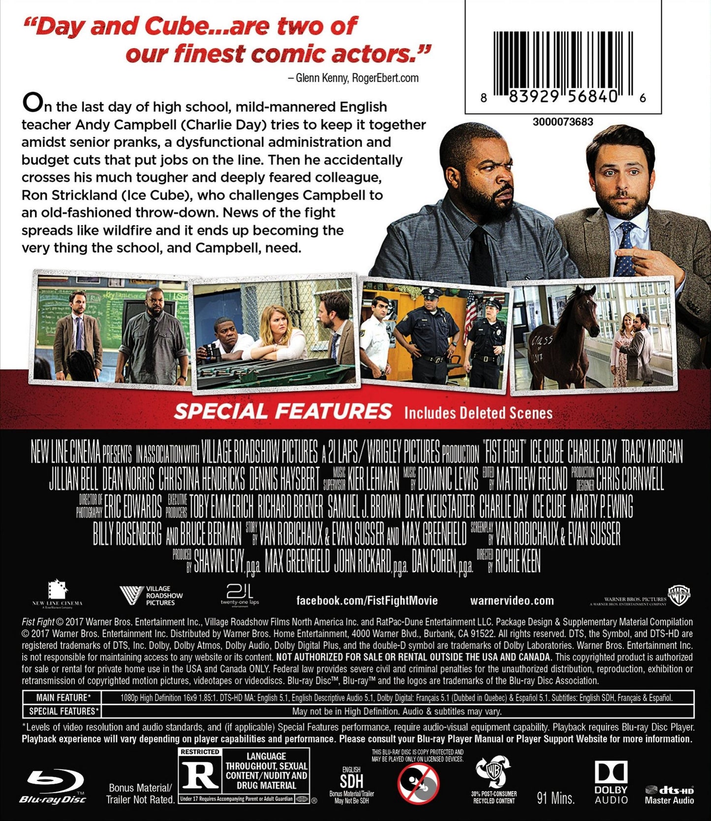 Fist Fight (Br W/dvd Dol Dts)