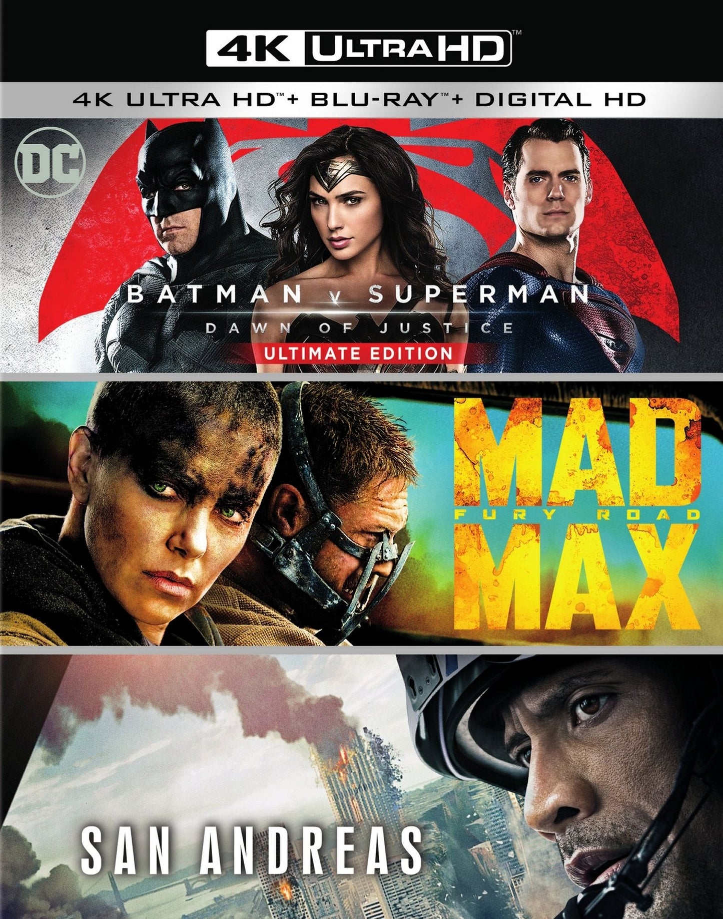Batman V Superman: Dawn Of Justice / Mad Max: Fury