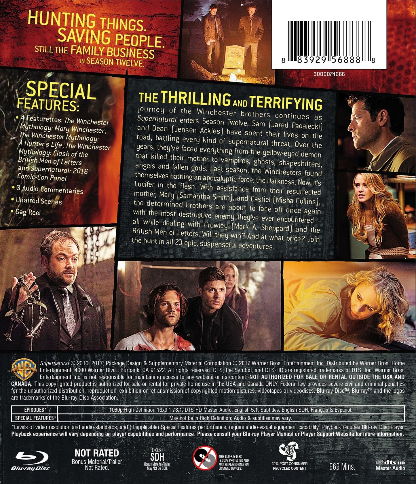 Supernatural: The Complete Twelfth Season [Blu-ray]