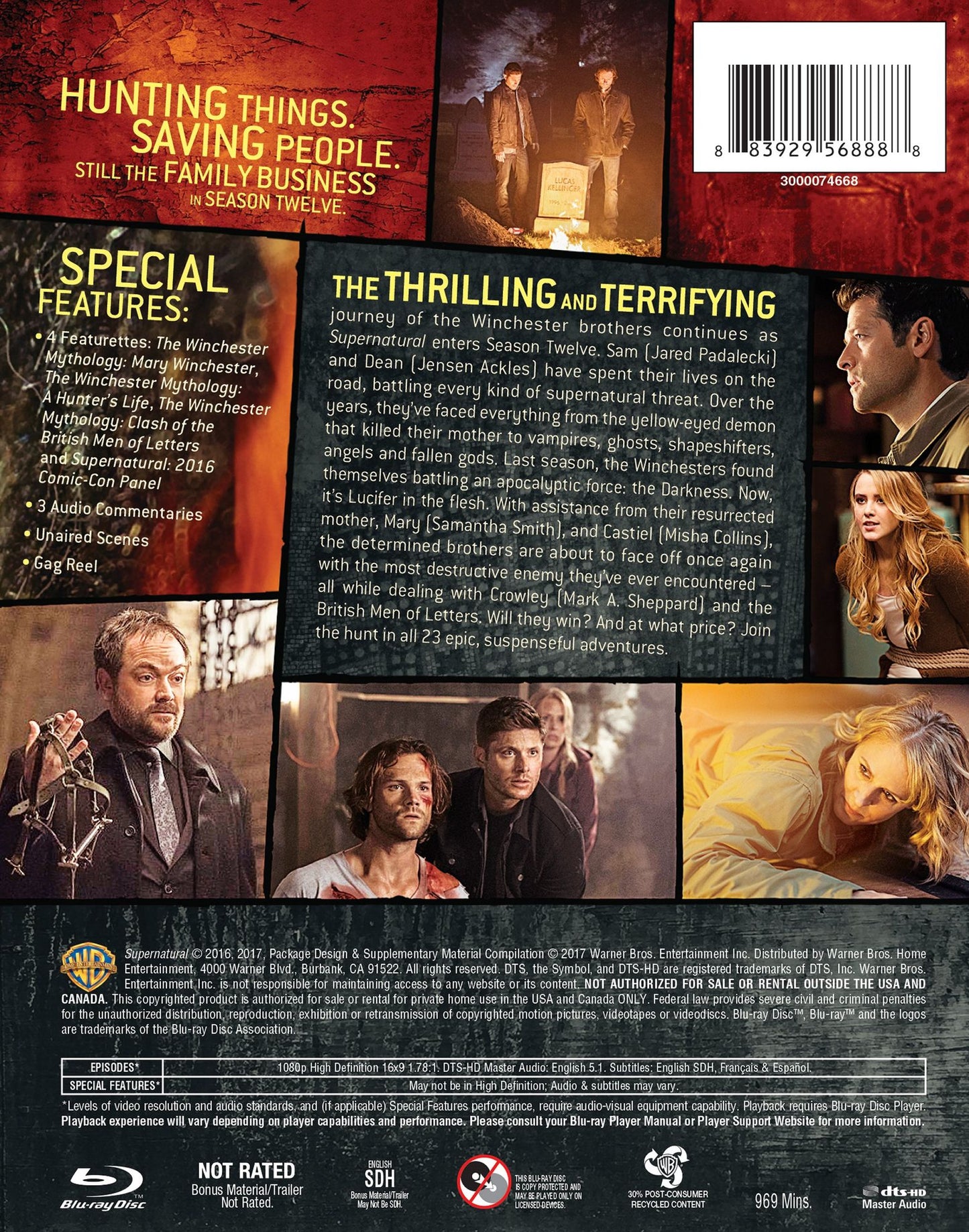Supernatural: The Complete Twelfth Season [Blu-ray]