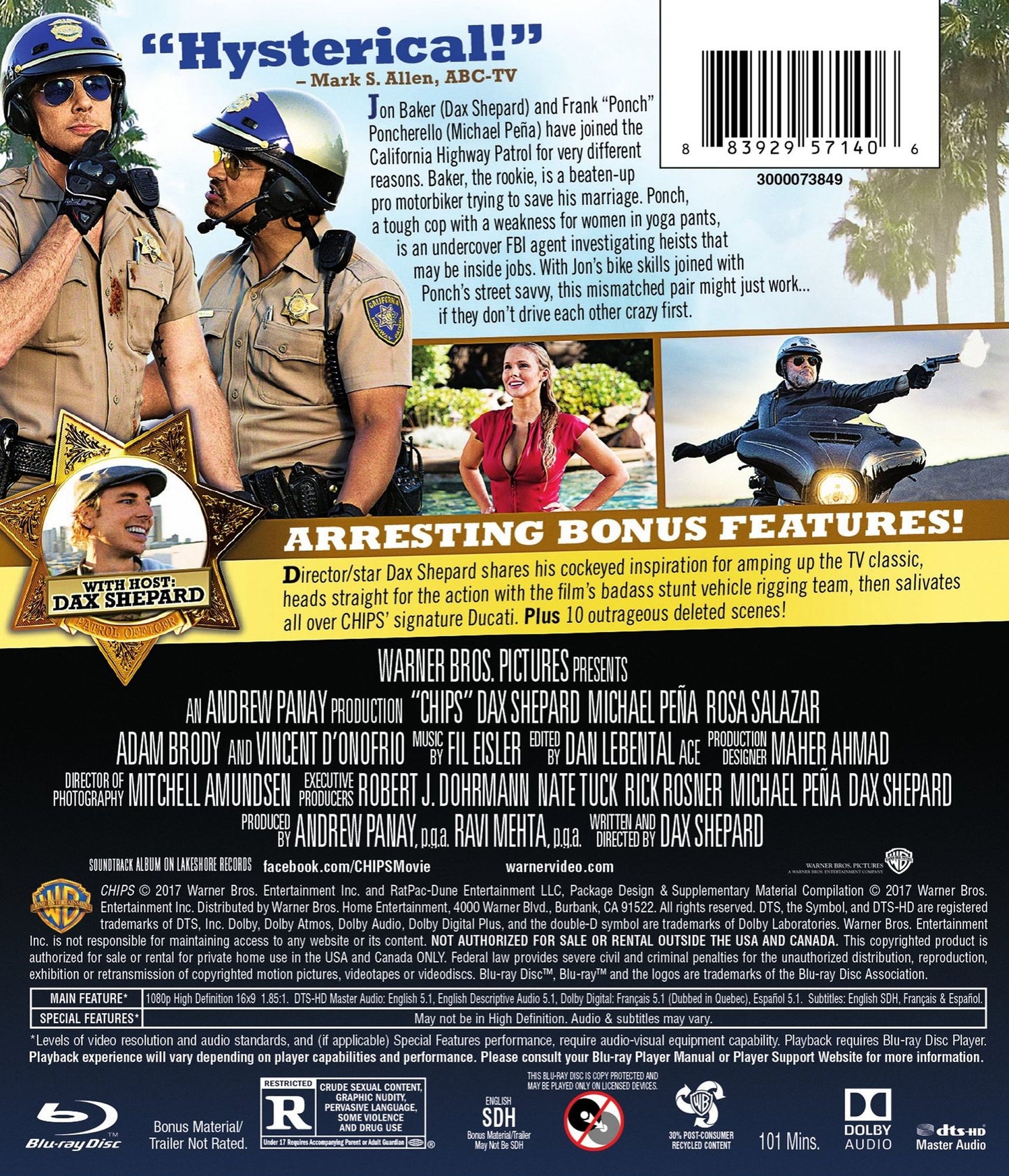 CHIPS [Blu-ray]