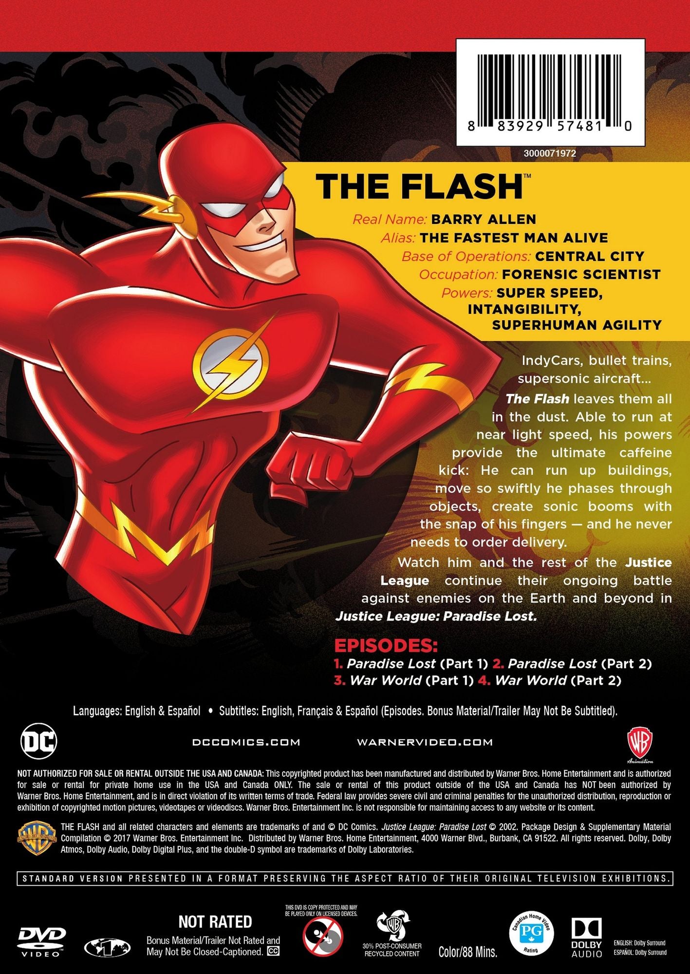 DC Super-Heroes: The Flash