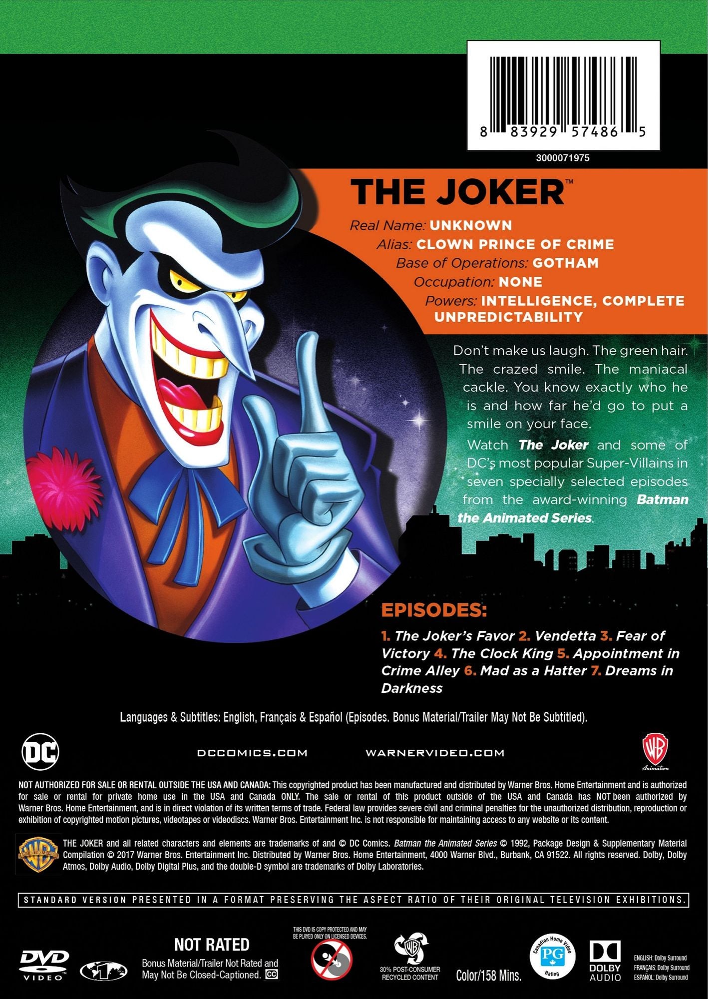 DC Super-Villains: The Joker