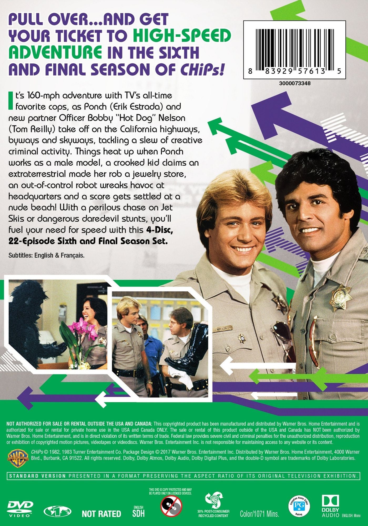 CHiPs: The Complete Sixth and Final Season [4 Discs]