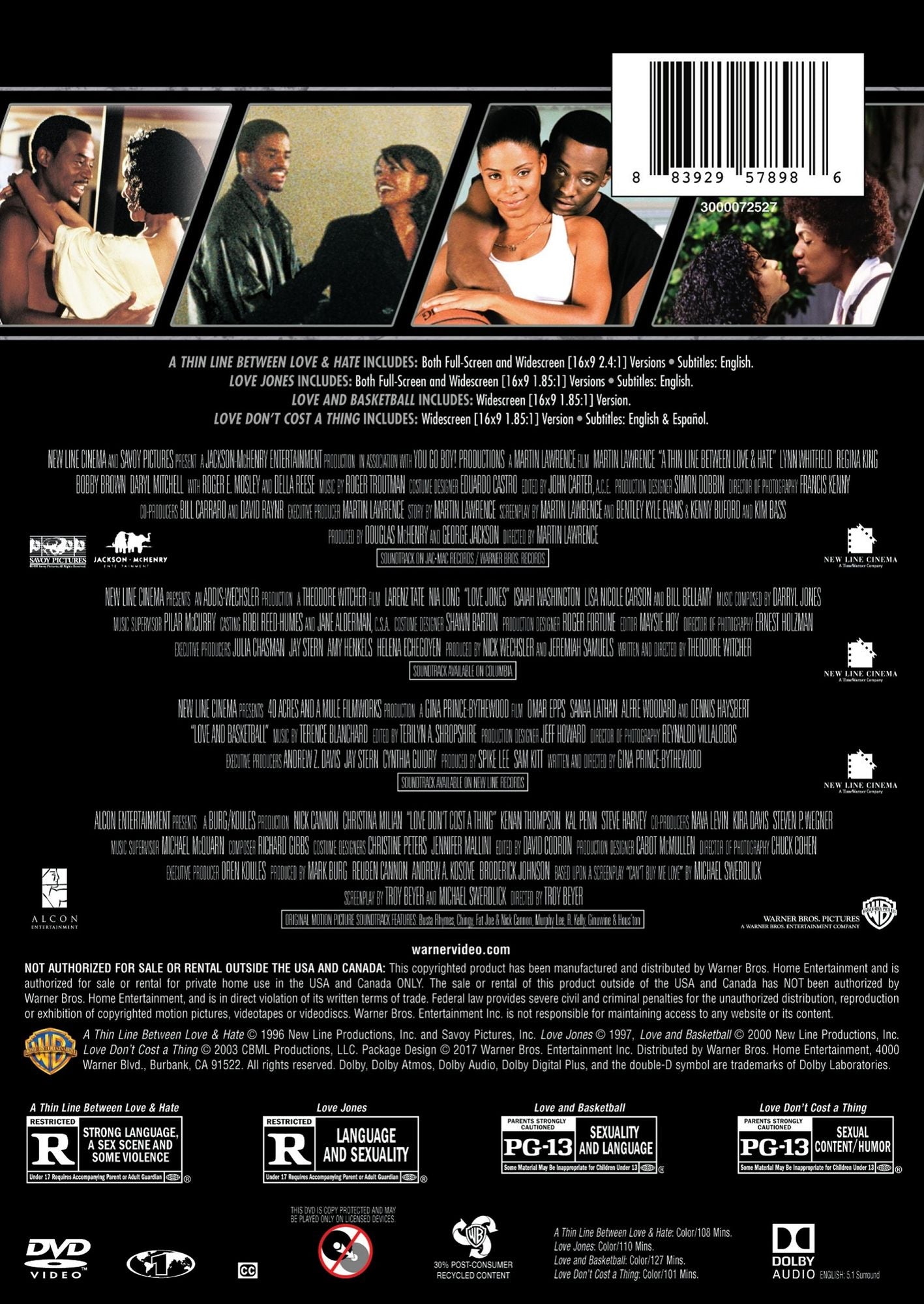 4 Film Collection: Uptown Romance Collection [2 Discs]