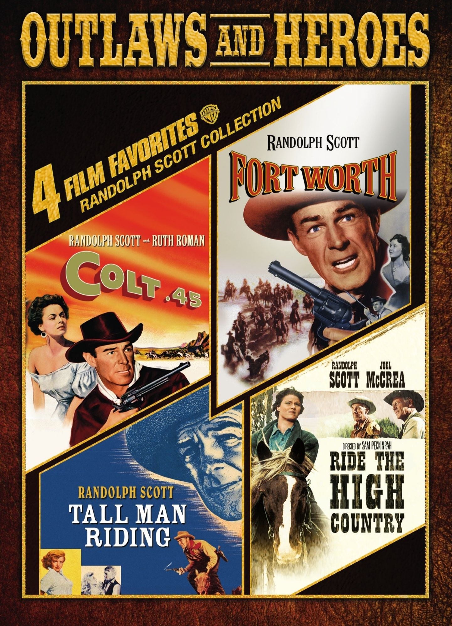 4 Film Favorites: Randolph Scott Westerns