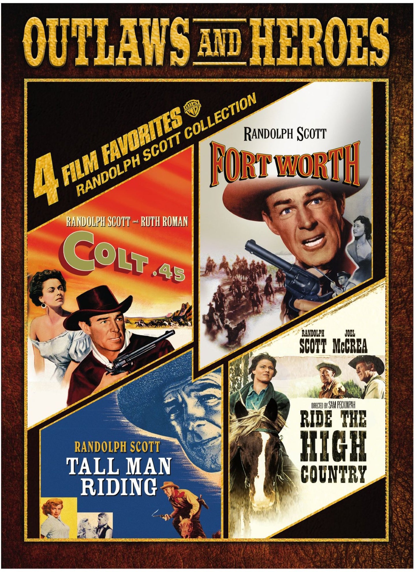 4 Film Favorites: Randolph Scott Westerns