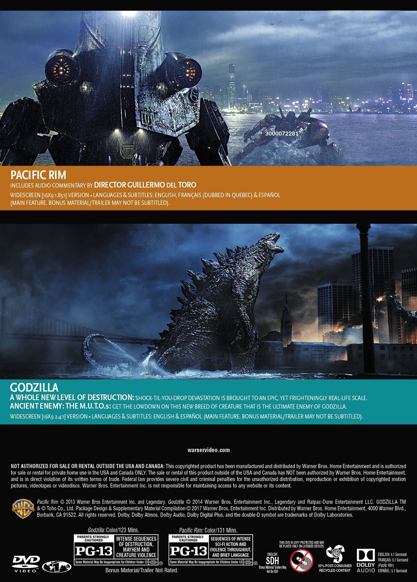 Godzilla / Pacific Rim
